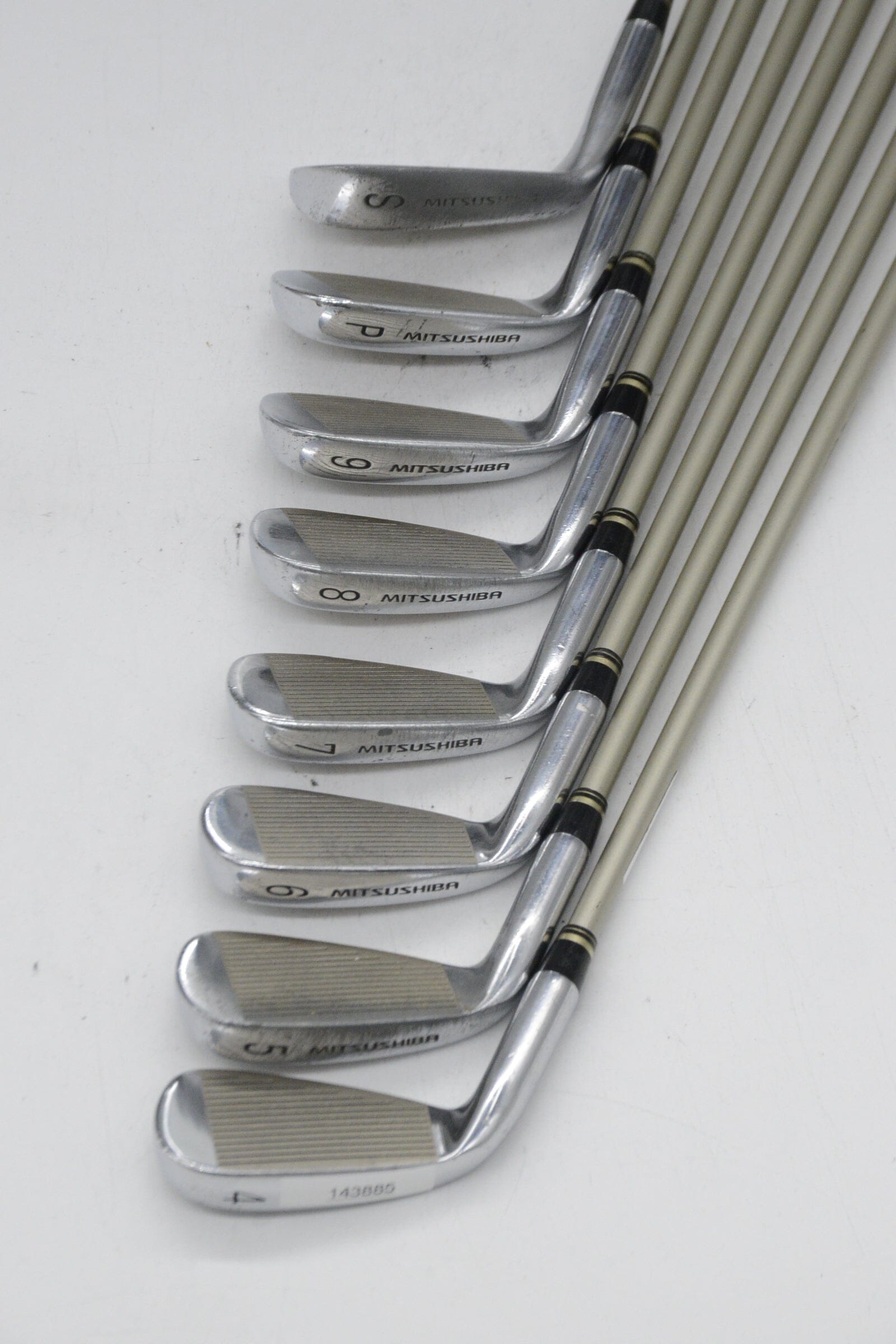 Women's Mitsushiba Verdict 4-PW, SW Iron Set W Flex -0.5" Golf Clubs GolfRoots 