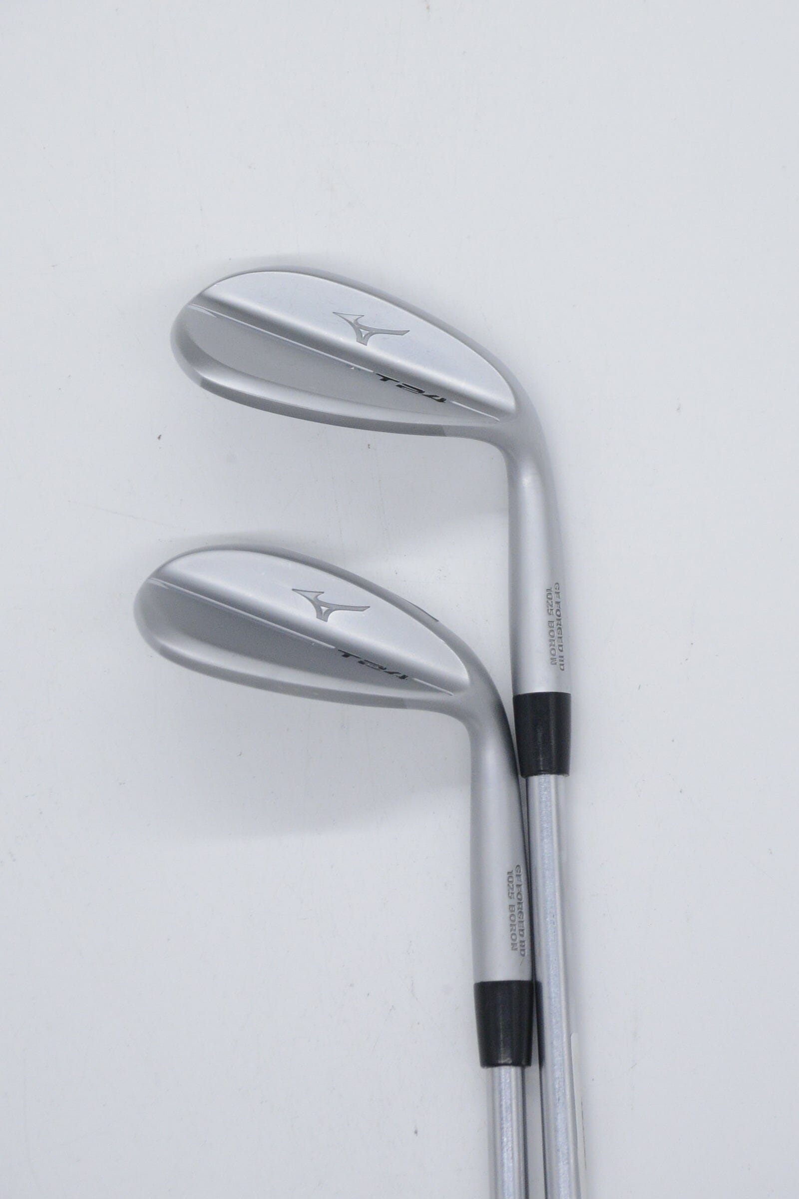 Mizuno T24 Soft White Satin 54 & 58 Degree Wedge Set S Flex Golf Clubs GolfRoots 