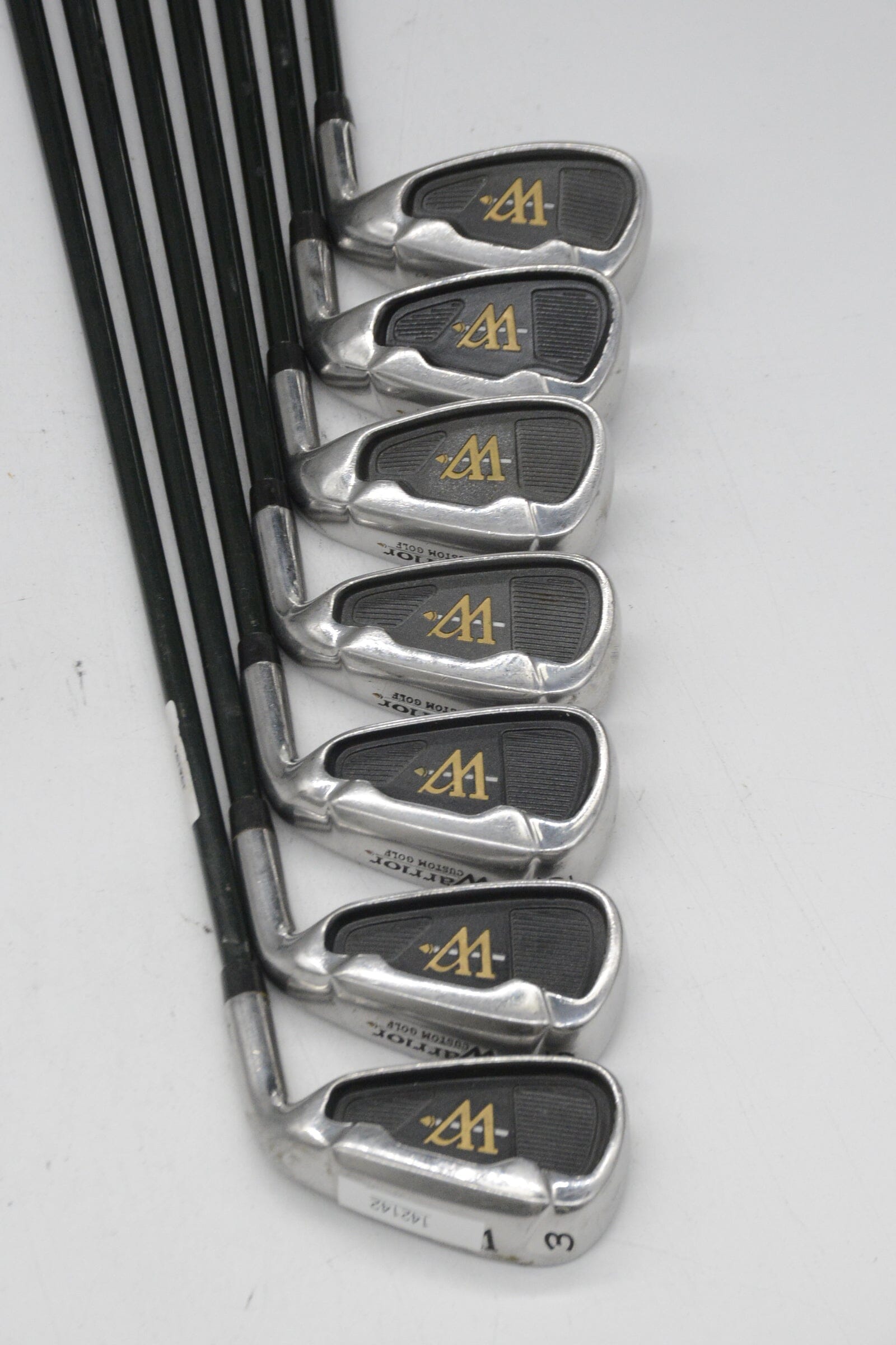 Warrior 3, 5-PW Iron Set S Flex +0.25" Golf Clubs GolfRoots 