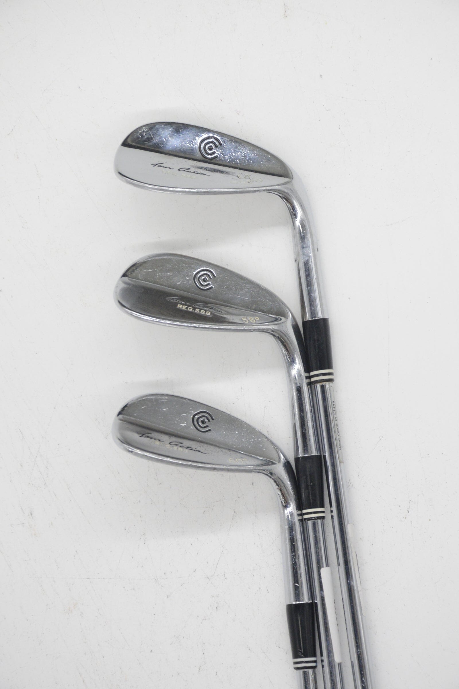 Cleveland 588 Tour Action 53, 56, 60 Degree Wedge Set Wedge Flex Golf Clubs GolfRoots 