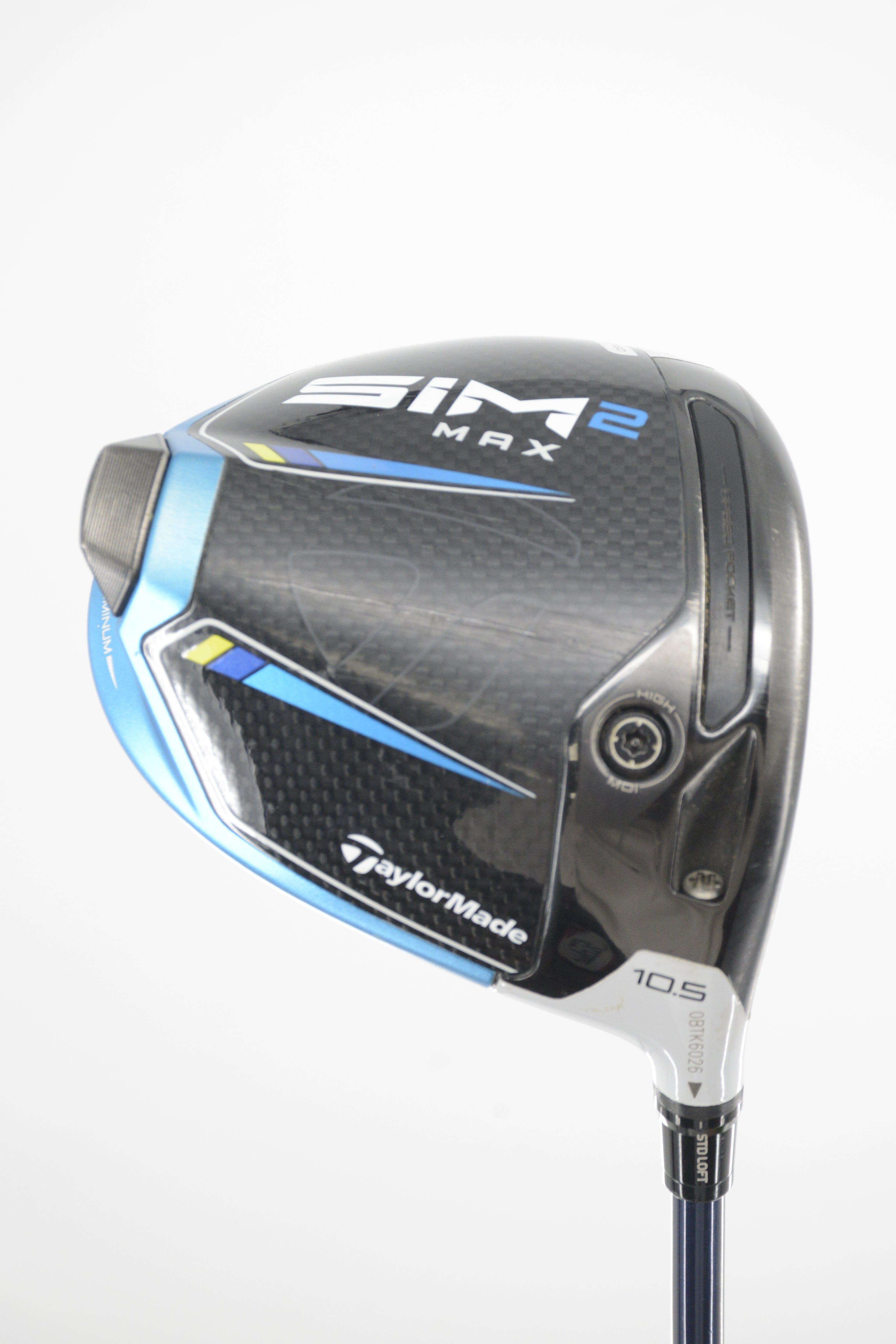 TaylorMade SIM2 Max 10.5 Degree Driver S Flex 45.75"