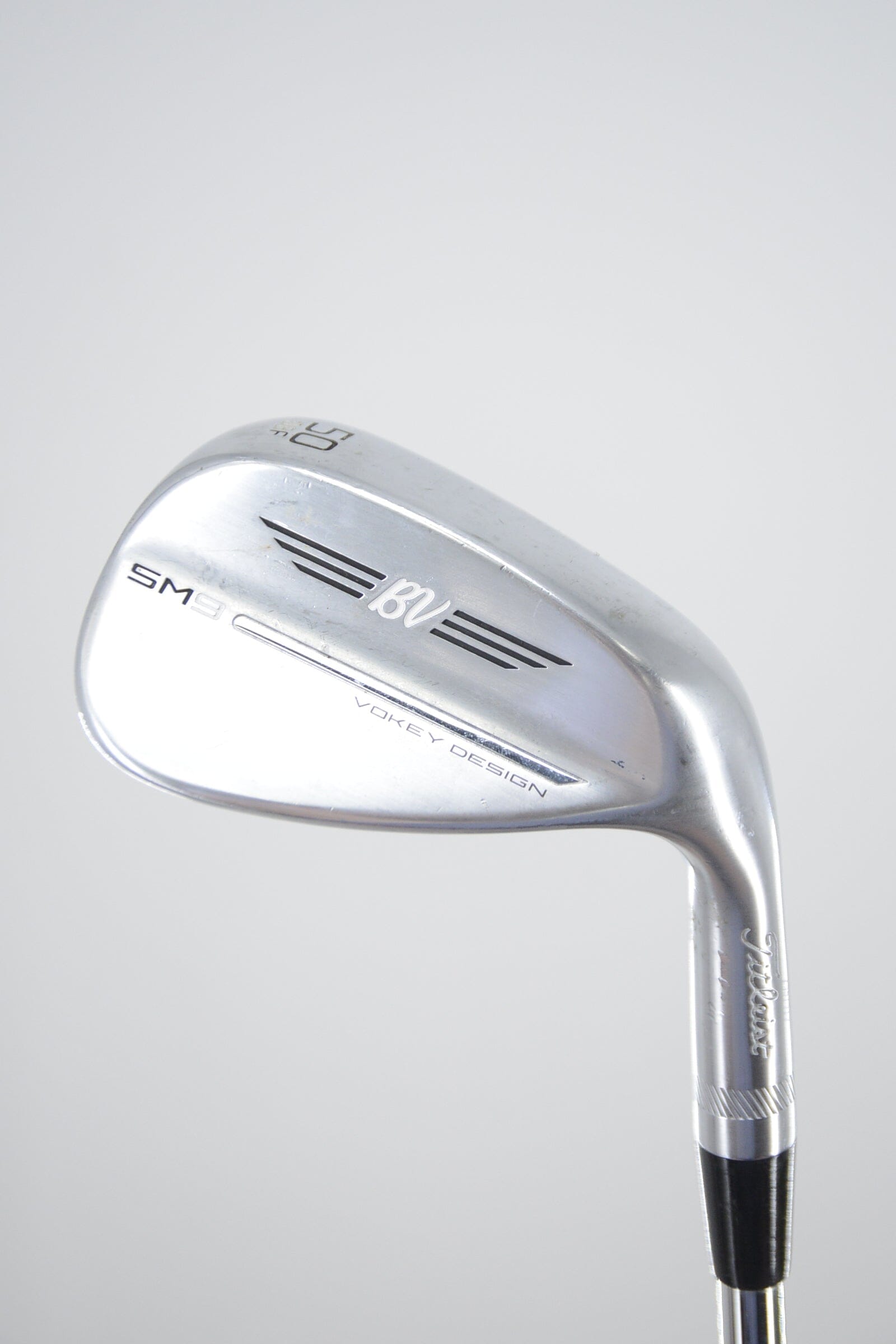 Titleist Vokey SM9 Tour Chrome 50 Degree Wedge Wedge Flex 35.25" Golf Clubs GolfRoots 
