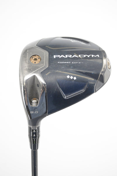 Lefty Callaway Paradym Triple Diamond 9 Degree Driver X Flex 45.25