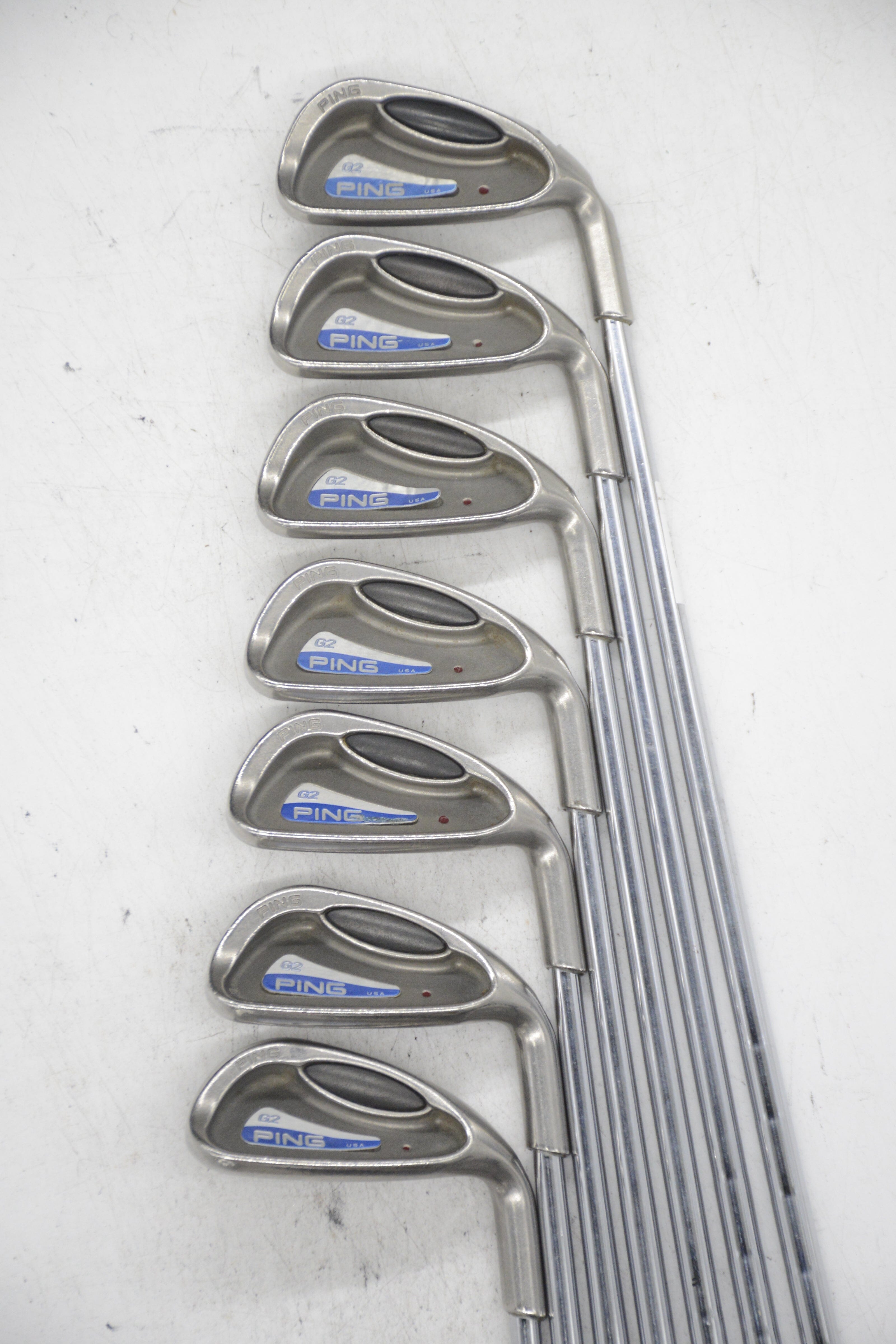 Ping G2 4-PW Iron Set S Flex +0.75" Golf Clubs GolfRoots 