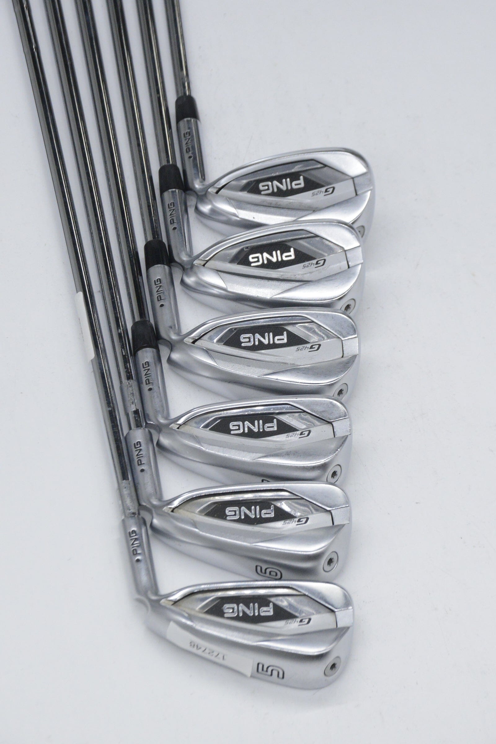 Ping G425 5-8, PW-UW Iron Set R Flex +0.25" Golf Clubs GolfRoots 