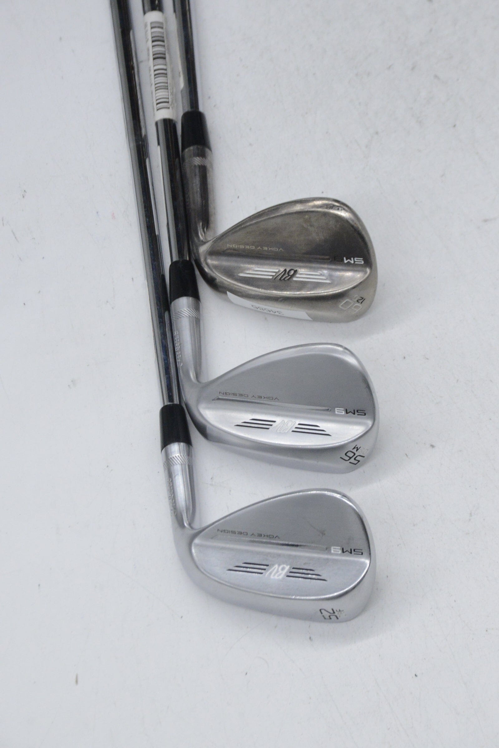 Titleist Vokey SM9 52, 56, 60 Degree Wedge Set Wedge Flex Golf Clubs GolfRoots 