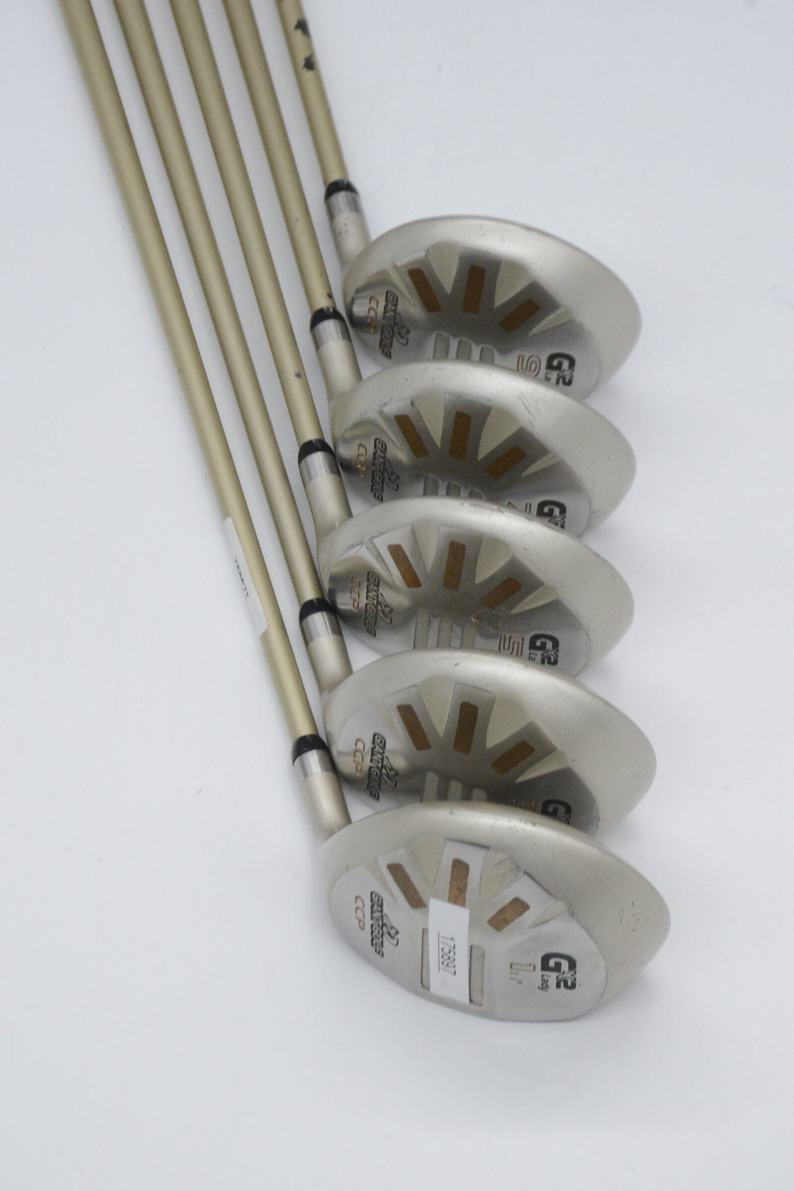 Women's Giant Golf Gx2 D, 3W, 5W, 7W, 9W Wood Set W Flex Golf Clubs GolfRoots 