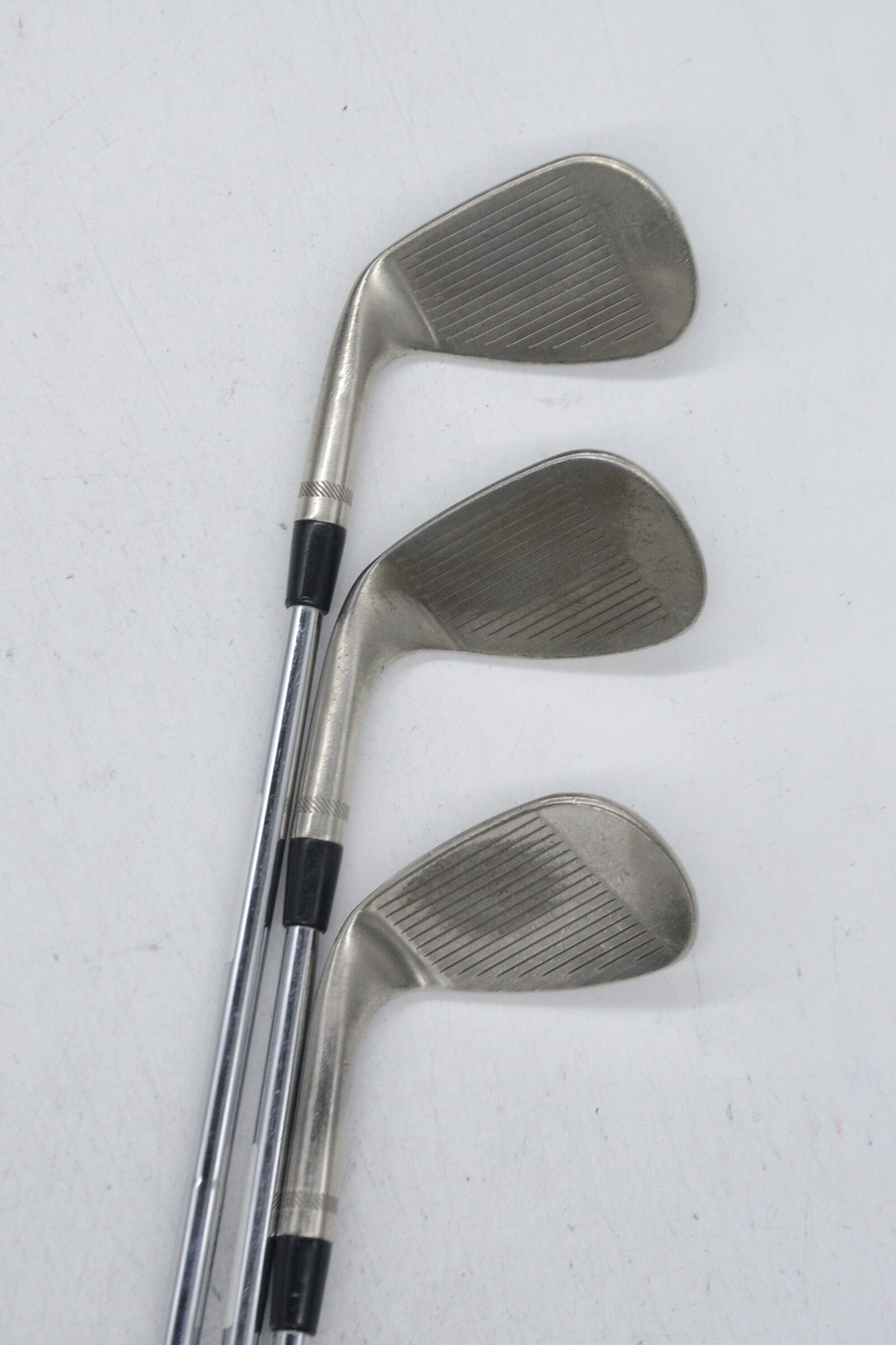 Titleist Vokey SM9 Brushed Steel 50, 54, 60 Degree Wedge Set Wedge Flex Golf Clubs GolfRoots 