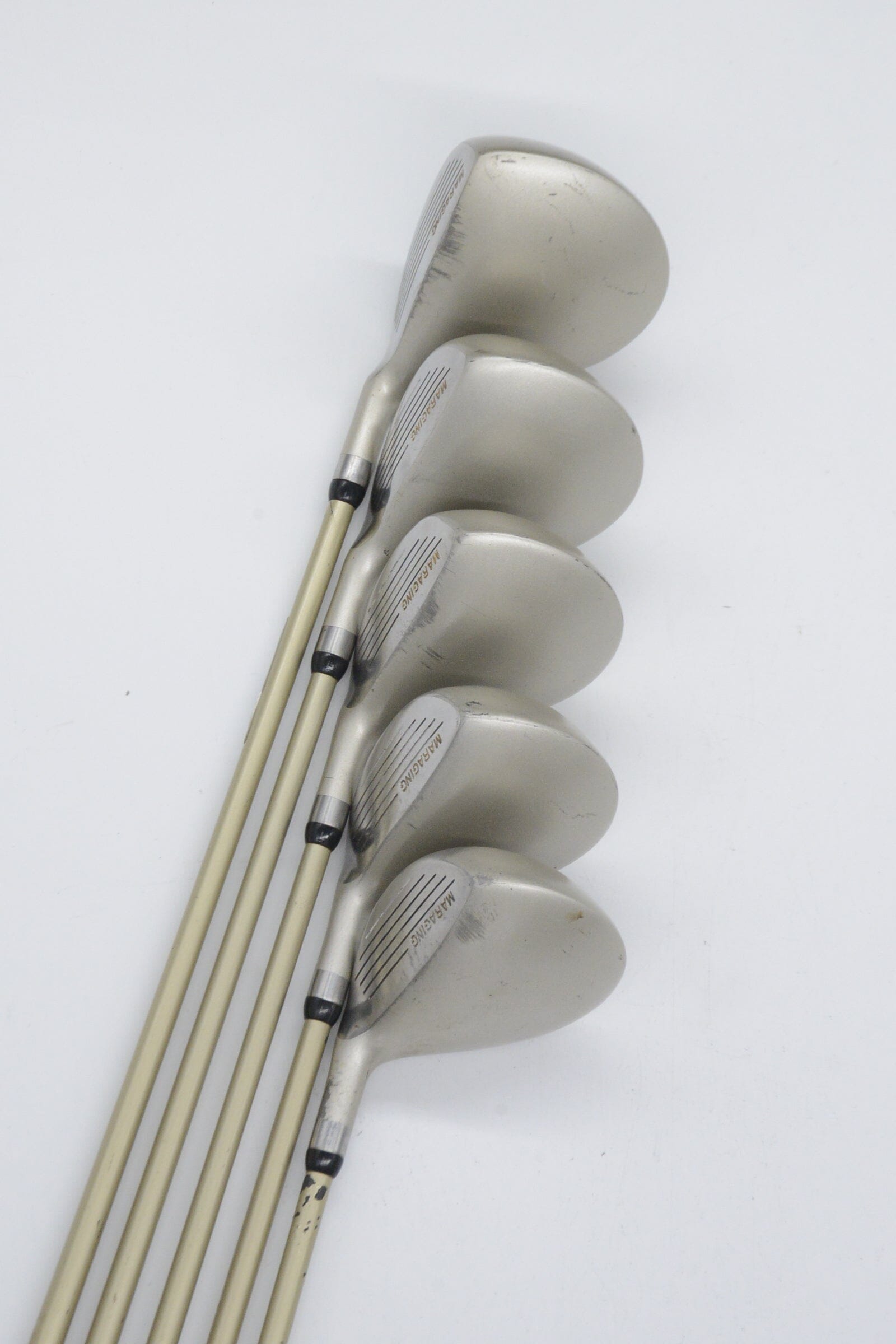 Women's Giant Golf Gx2 D, 3W, 5W, 7W, 9W Wood Set W Flex Golf Clubs GolfRoots 