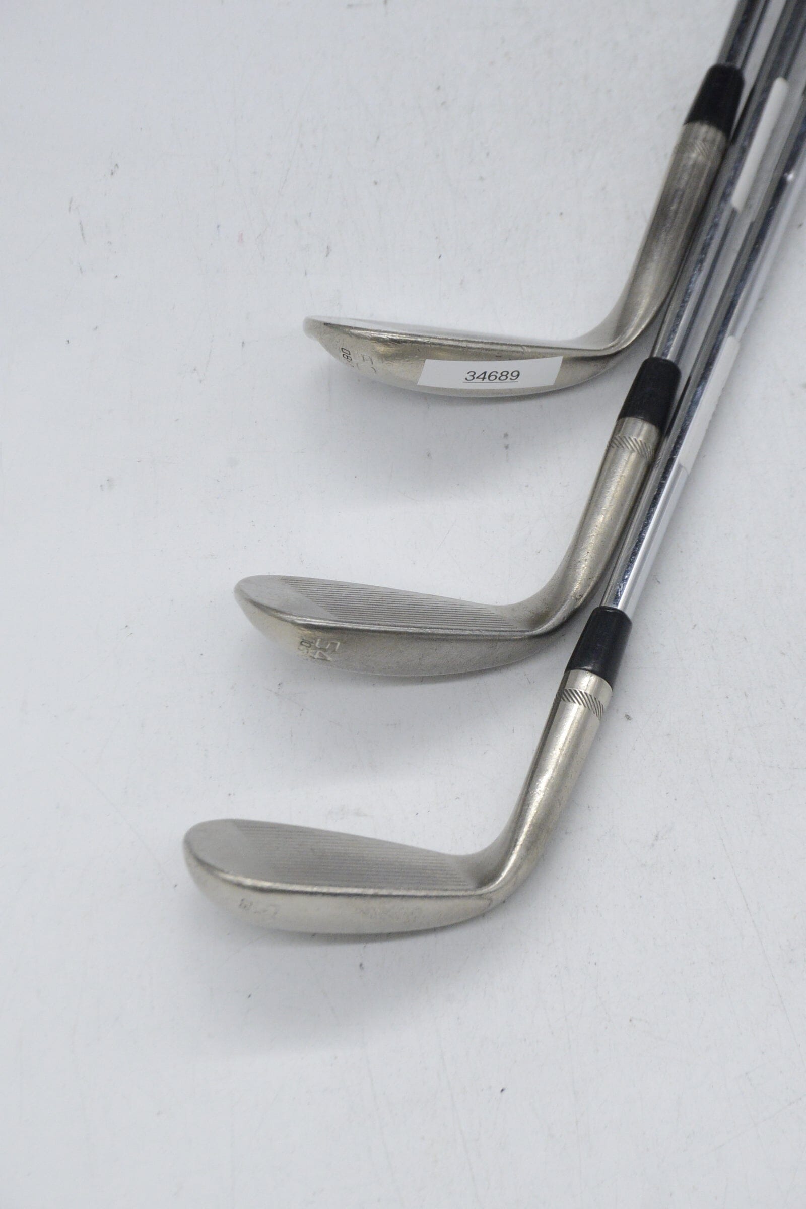 Titleist Vokey SM9 Brushed Steel 50, 54, 60 Degree Wedge Set Wedge Flex Golf Clubs GolfRoots 