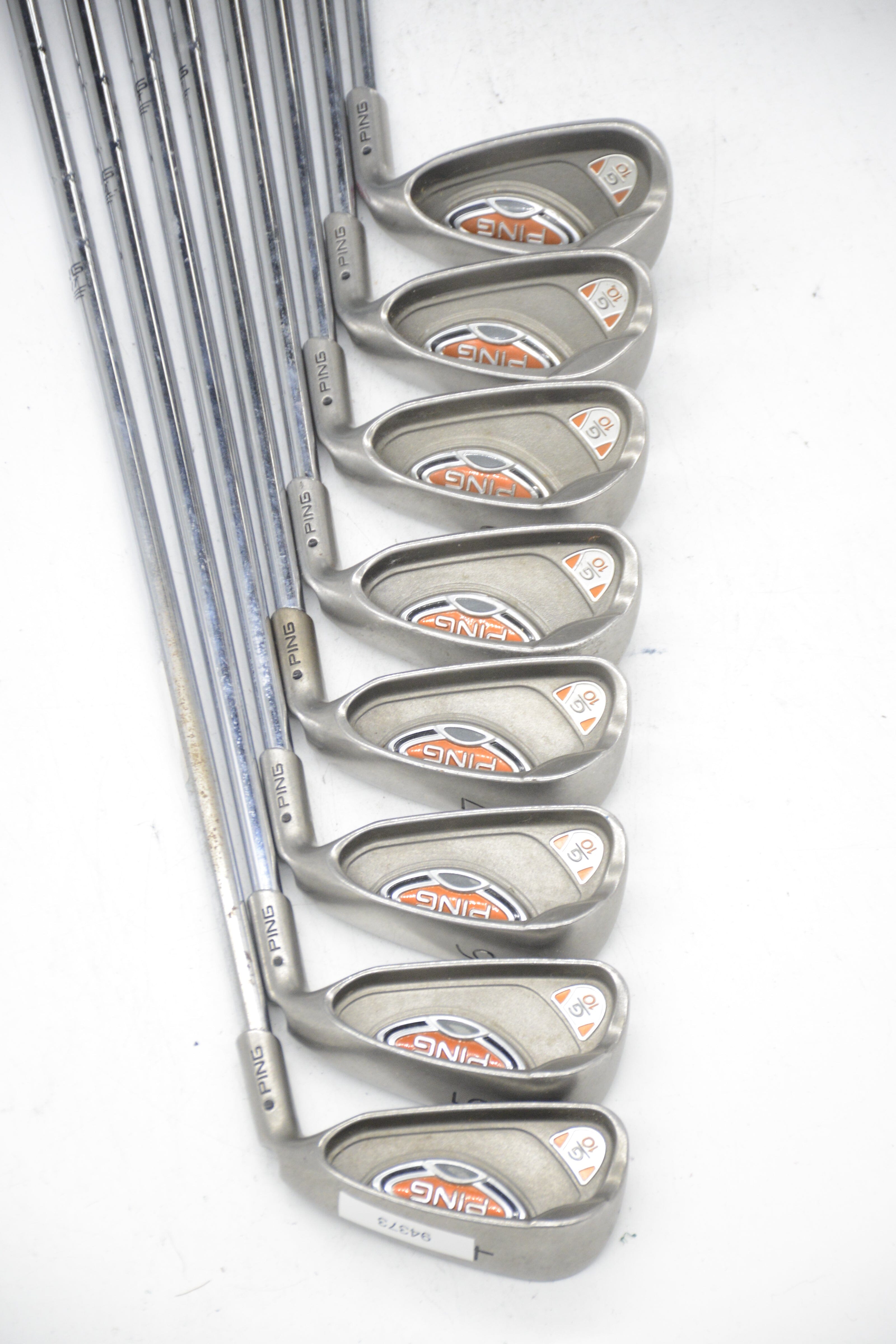 Ping G10 4-PW, SW Iron Set R Flex Std Length Golf Clubs GolfRoots 