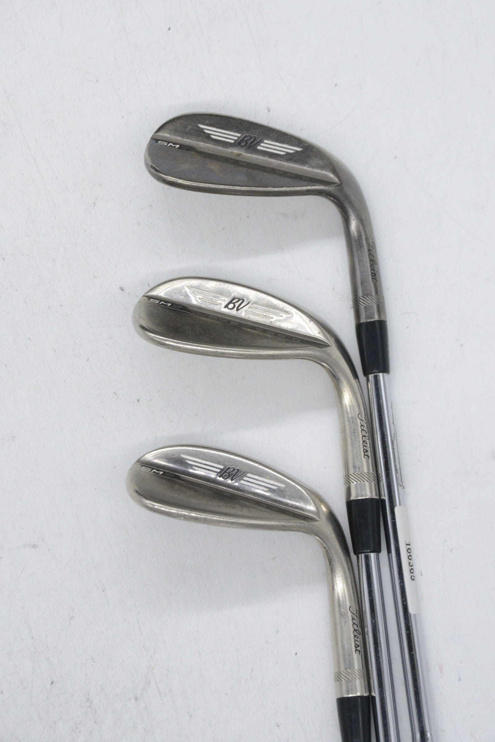 Titleist Vokey SM8 Brushed Steel 52, 56, 60 Degree Wedge Set S Flex Golf Clubs GolfRoots 