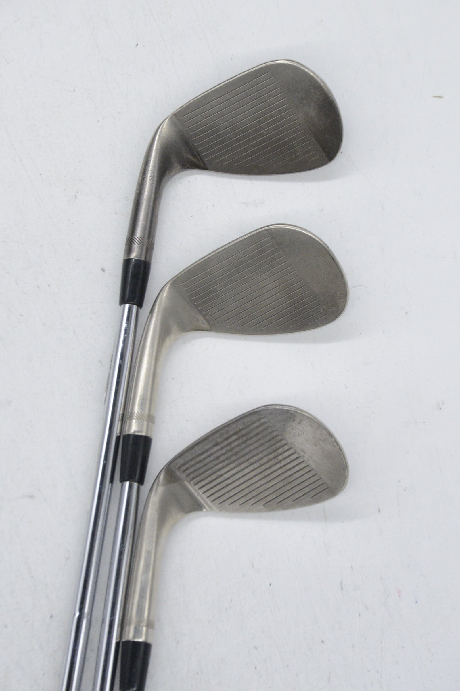Titleist Vokey SM8 Brushed Steel 52, 56, 60 Degree Wedge Set S Flex Golf Clubs GolfRoots 