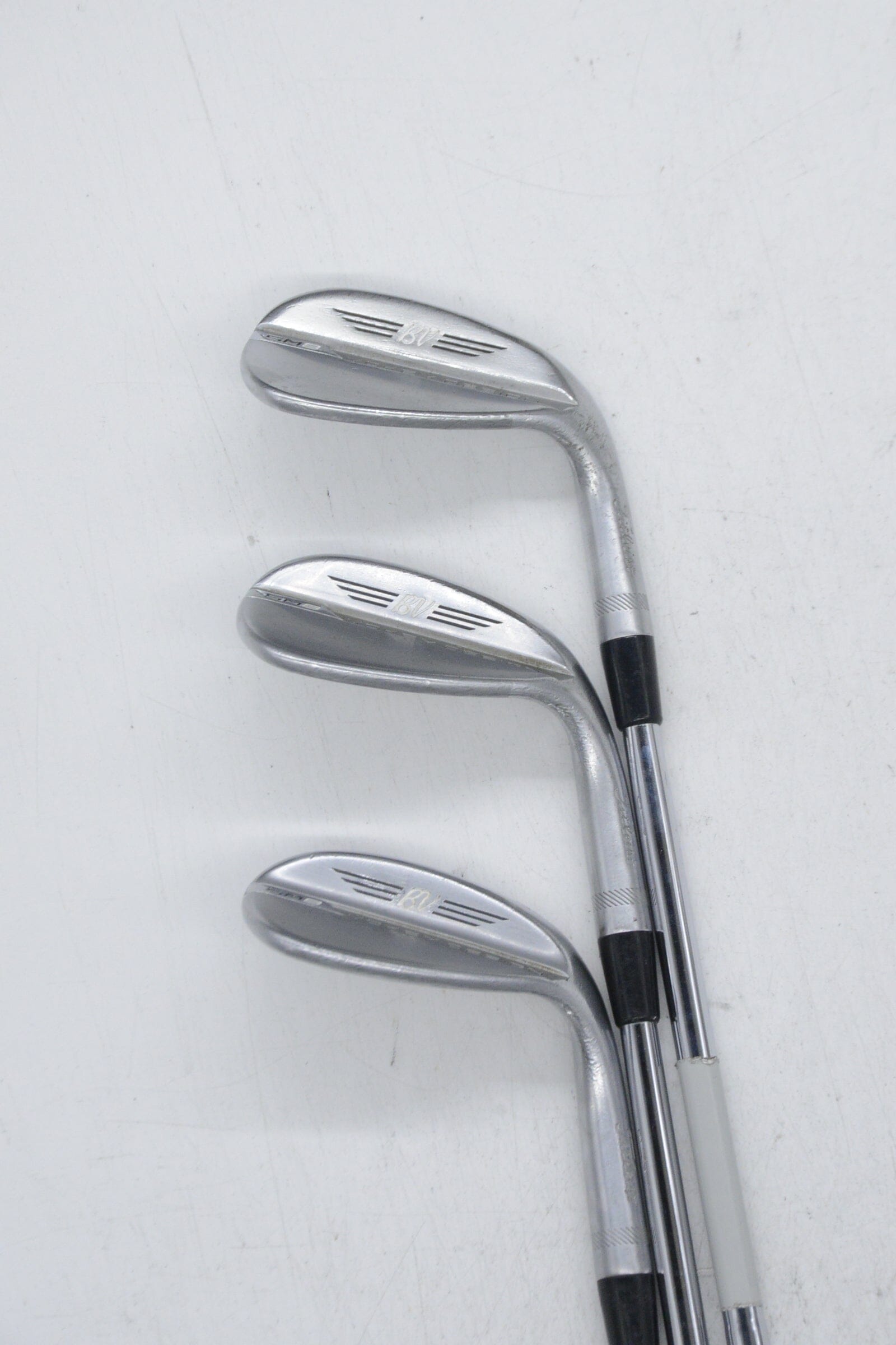 Titleist Vokey SM8 Tour Chrome 52, 56, 60 Degree Wedge Set Wedge Flex Golf Clubs GolfRoots 
