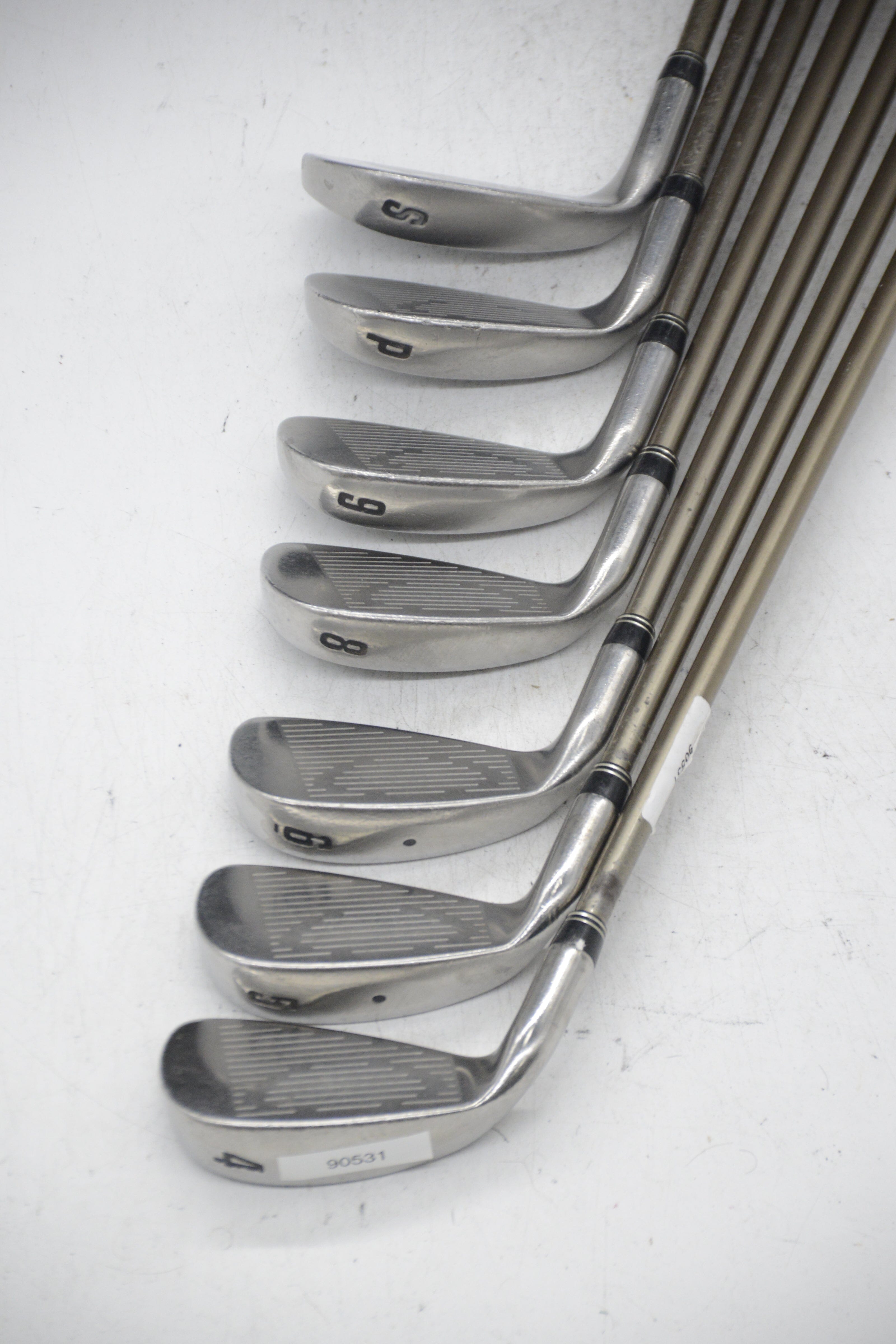 Cobra 3400 I/Xh 4-6, 8-PW, SW Iron Set SR Flex -0.5 Golf Clubs GolfRoots 