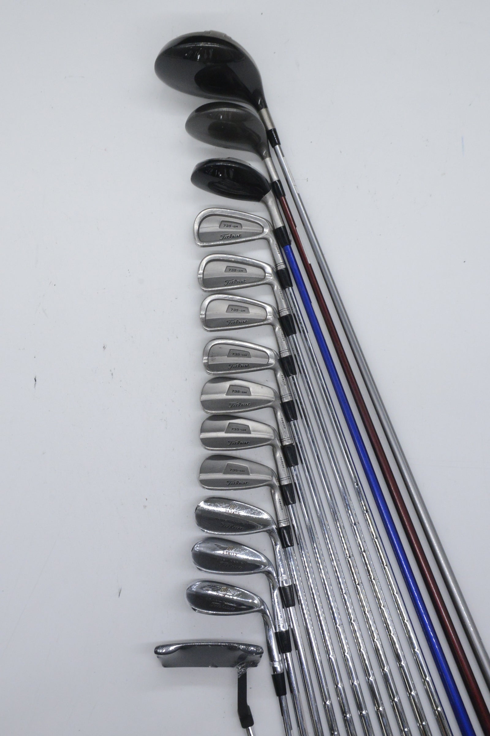 Titleist 735.CM Forged Mixed Full Set S Flex Std Length