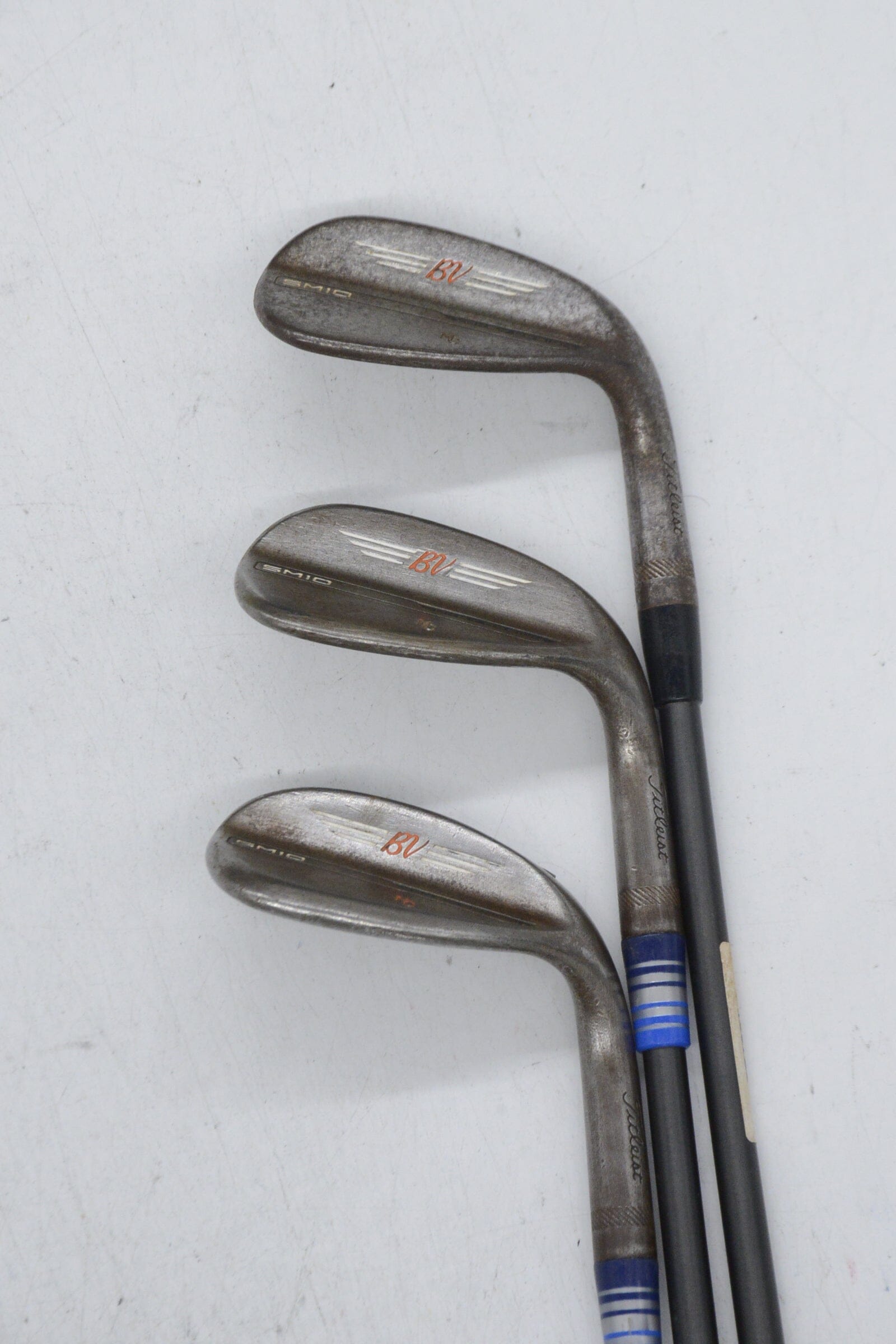 Titleist Vokey SM10 Raw 52, 56, 60 Degree Wedge Set Wedge Flex Golf Clubs GolfRoots 