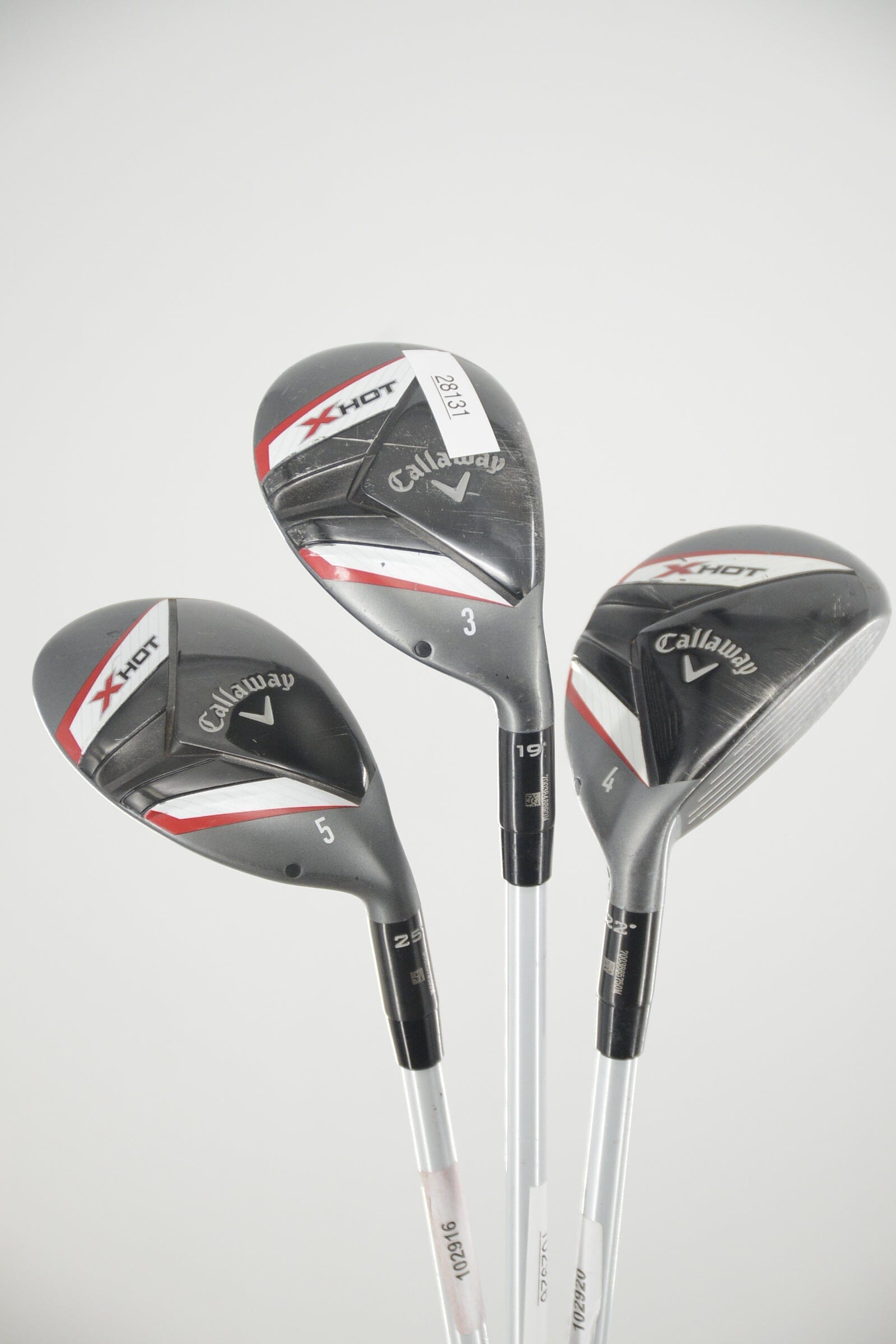 Callaway X Hot 2013 3H, 4H, 5H Hybrid Set SR Flex Golf Clubs GolfRoots 
