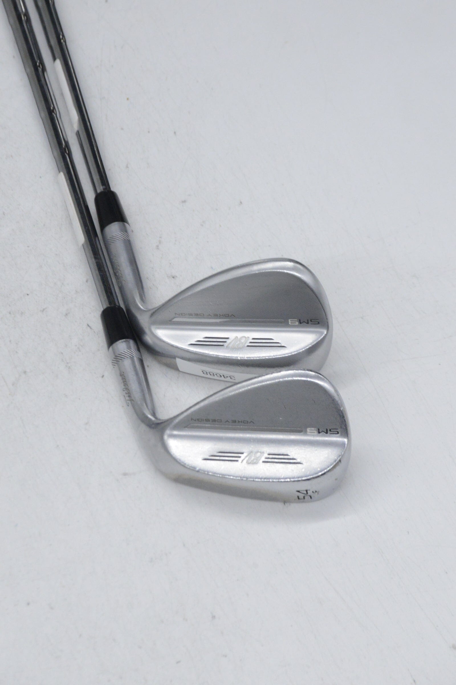 Titleist Vokey SM9 Tour Chrome 54 & 60 Degree Wedge Set Wedge Flex Golf Clubs GolfRoots 