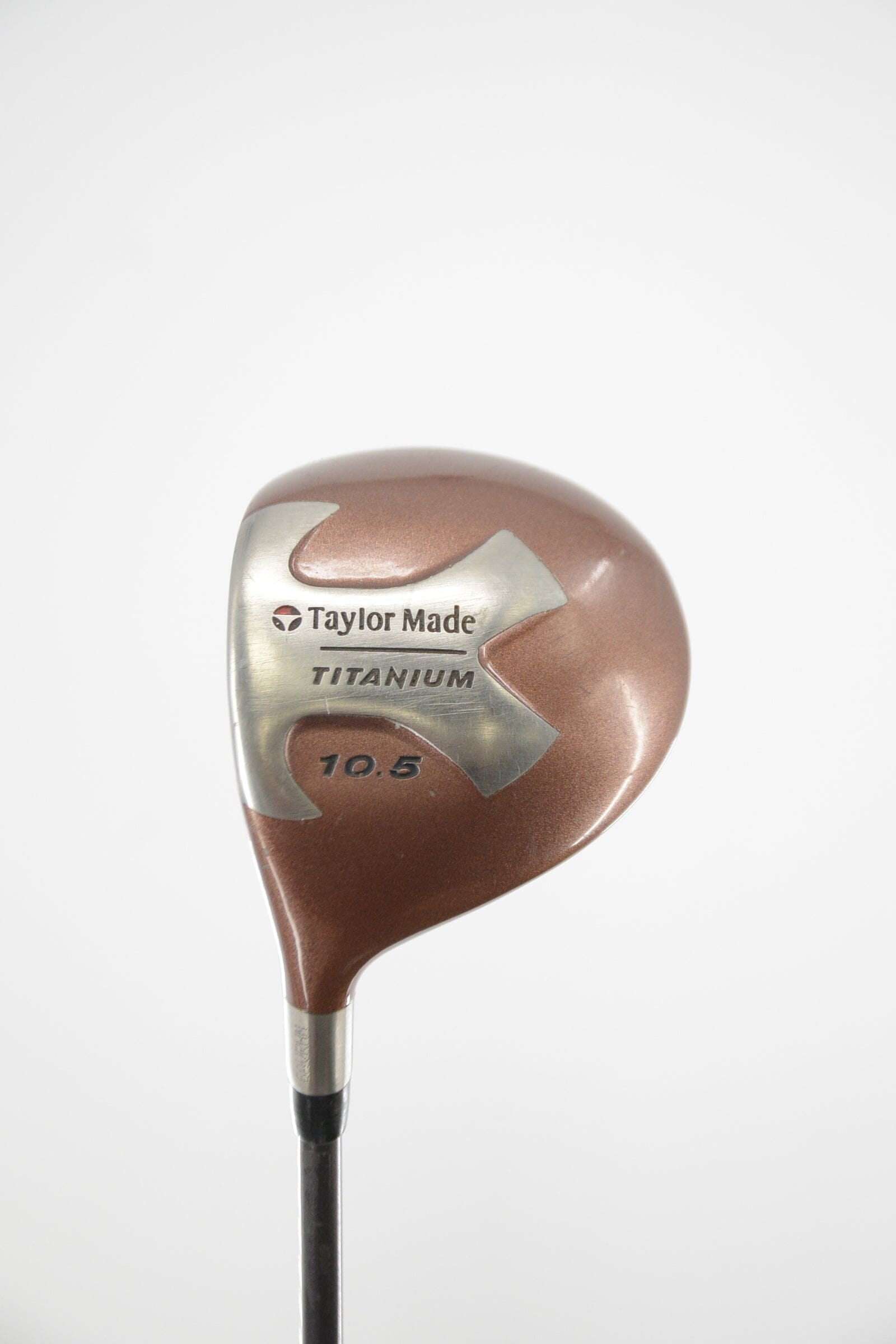 Lefty Taylormade Titanium Bubble 10.5 Degree Driver S Flex 45.25" Golf Clubs GolfRoots 