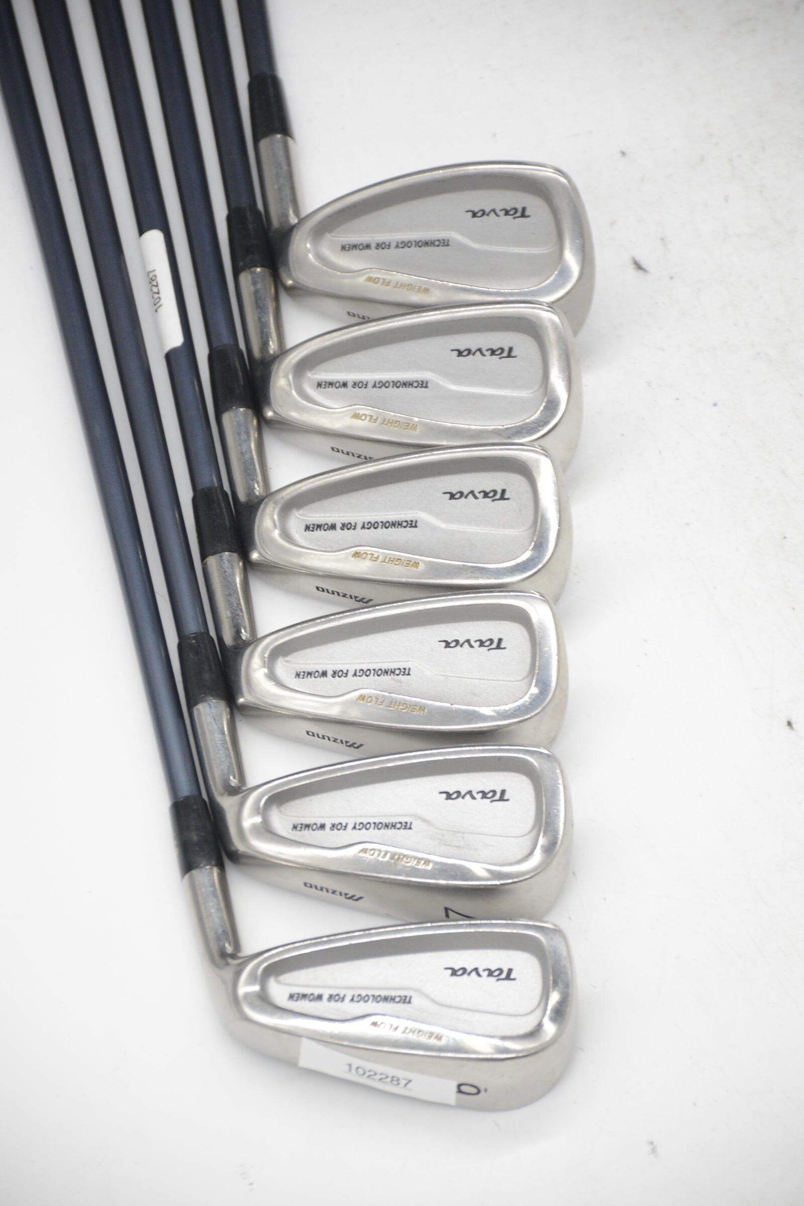 Women's Mizuno Tava 6-PW, SW Iron Set W Flex Std Length Golf Clubs GolfRoots 