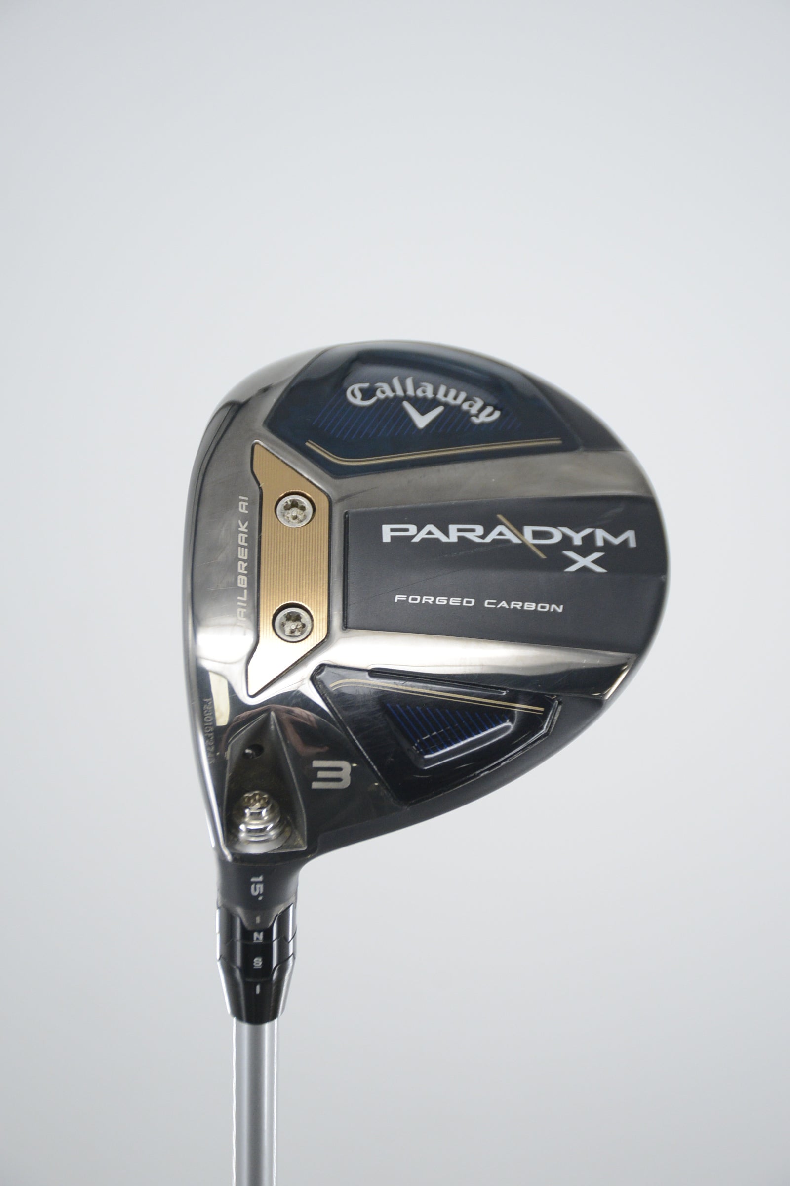Lefty Callaway Paradym X 3 Wood SR Flex 42.75"