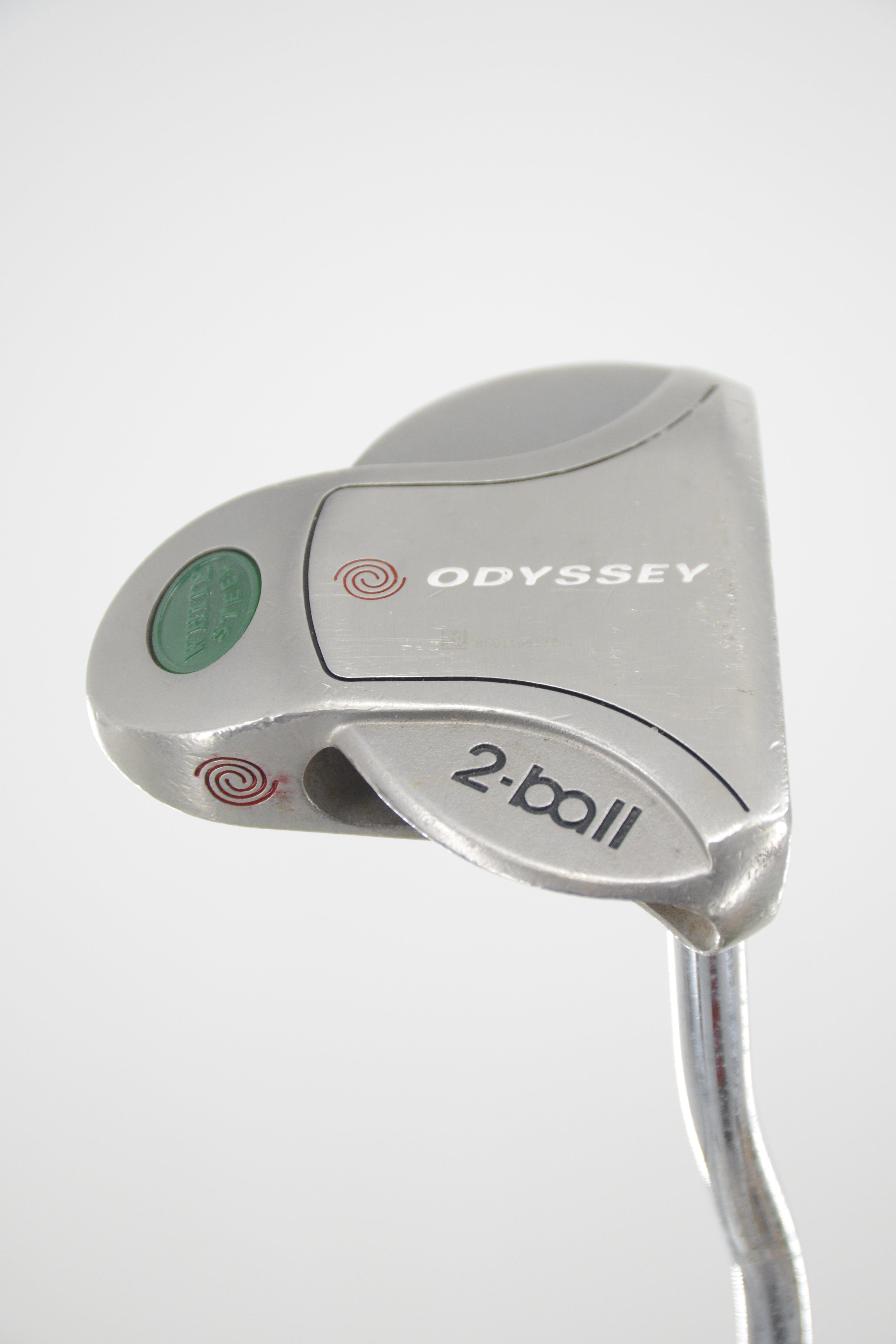 Odyssey White Steel 2-Ball Putter 33" Golf Clubs GolfRoots 