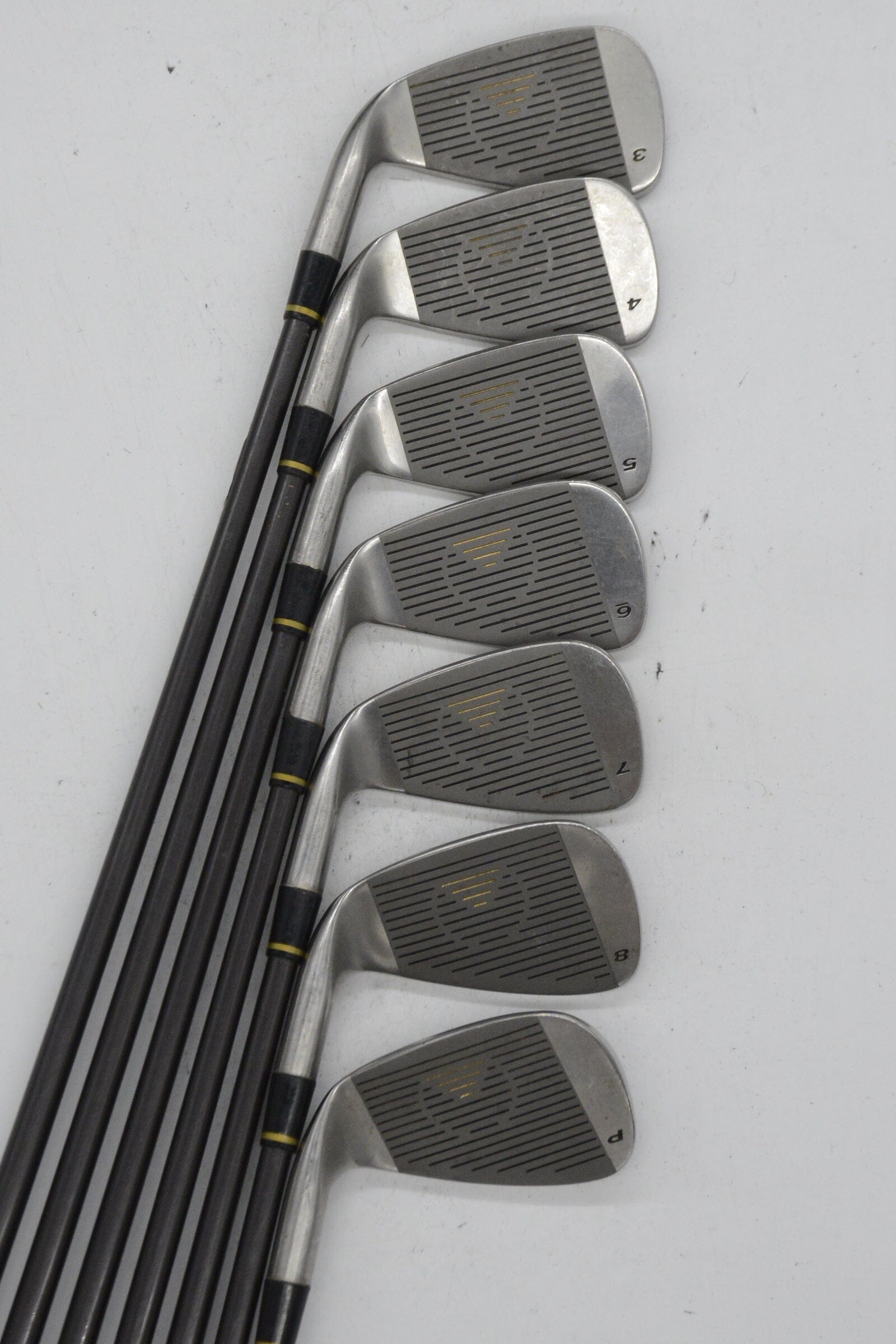 Hummer Titan Steel II 3-8, PW Iron Set S Flex -1.25" Golf Clubs GolfRoots 