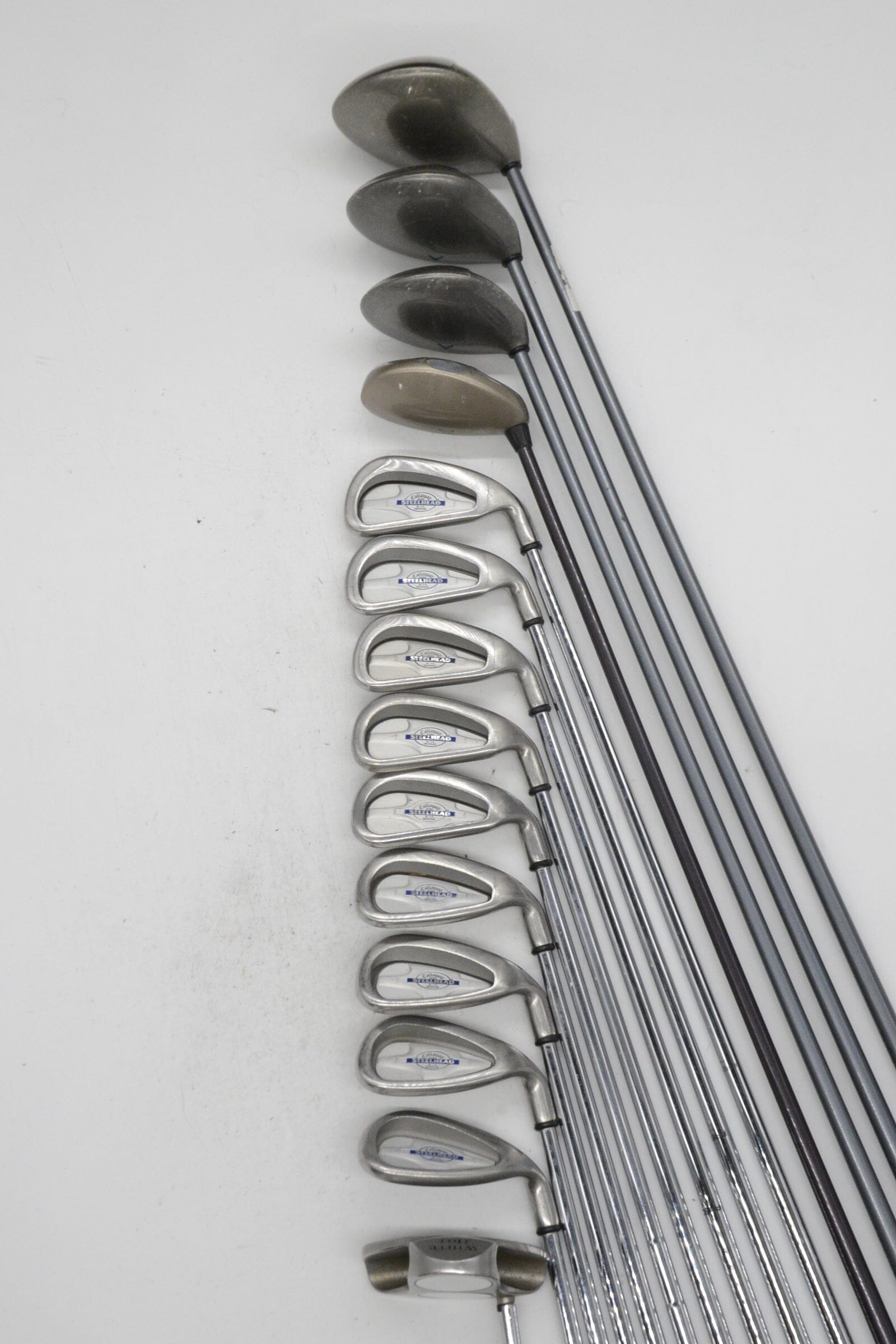Callaway Steelhead X-14 Mixed Full Set S Flex Std Length Golf Clubs GolfRoots 