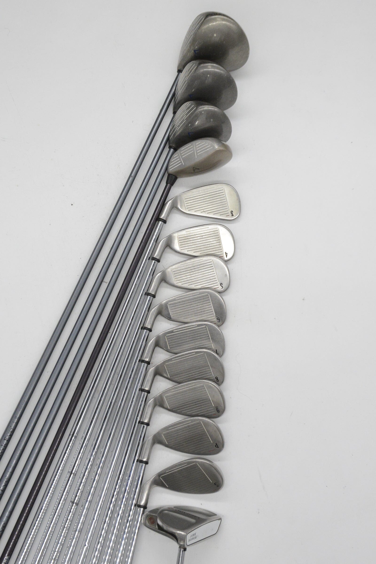 Callaway Steelhead X-14 Mixed Full Set S Flex Std Length Golf Clubs GolfRoots 