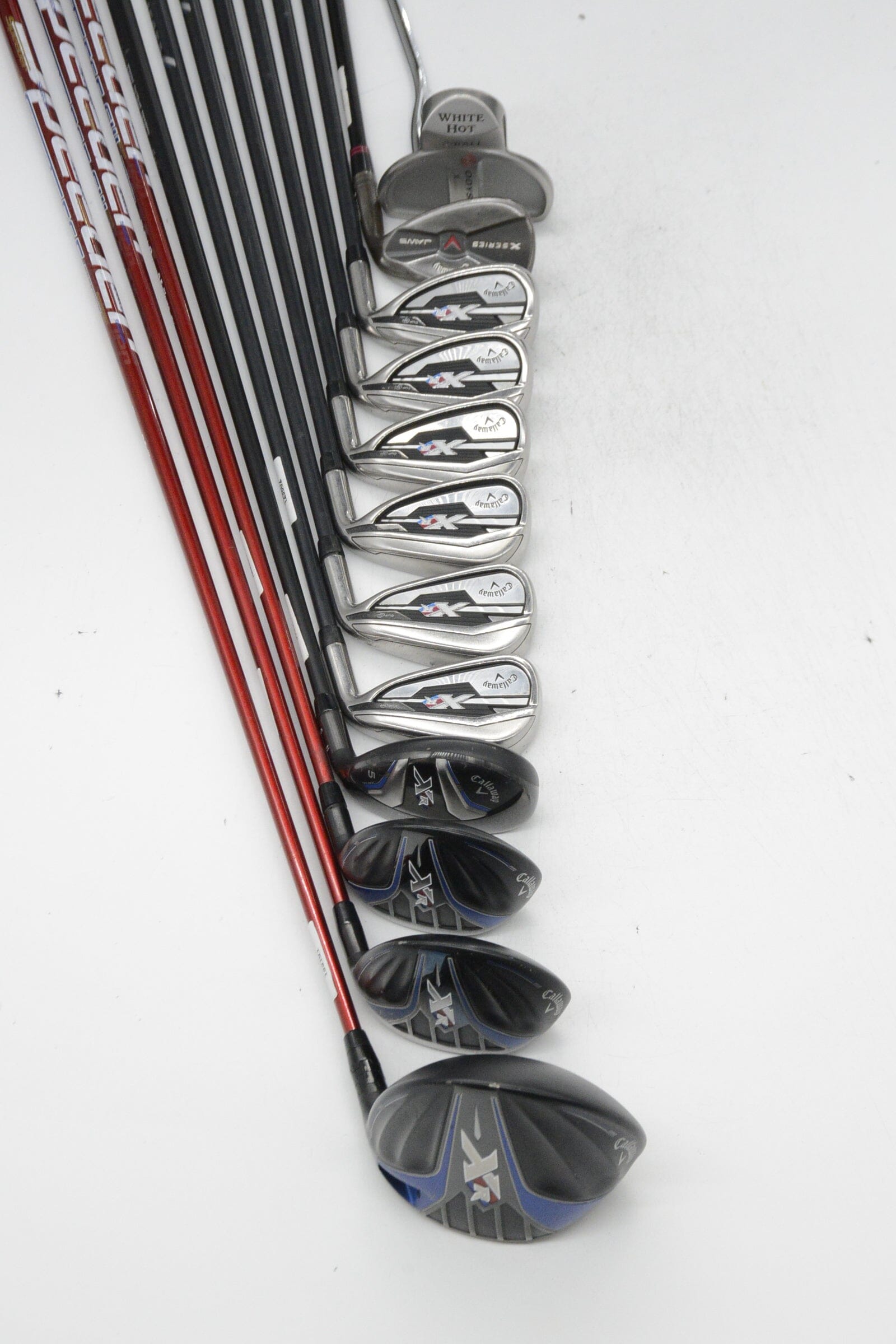 Callaway XR Mixed Full Set R Flex -0.5" Golf Clubs GolfRoots 