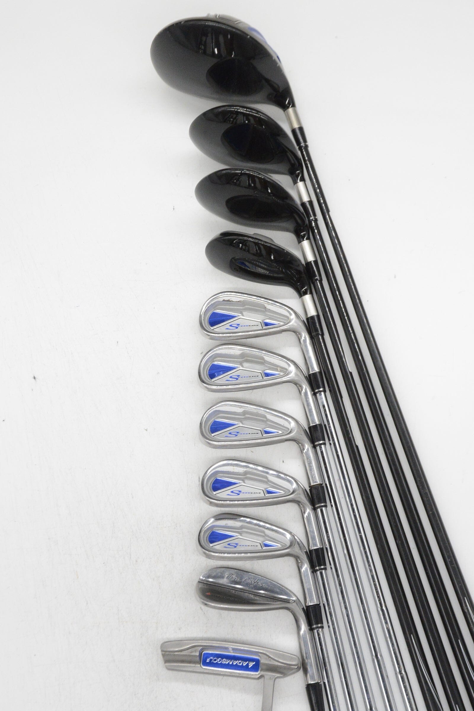 *Dented* Adams Speedline Mixed Full Set Uniflex +0.25" Golf Clubs GolfRoots 