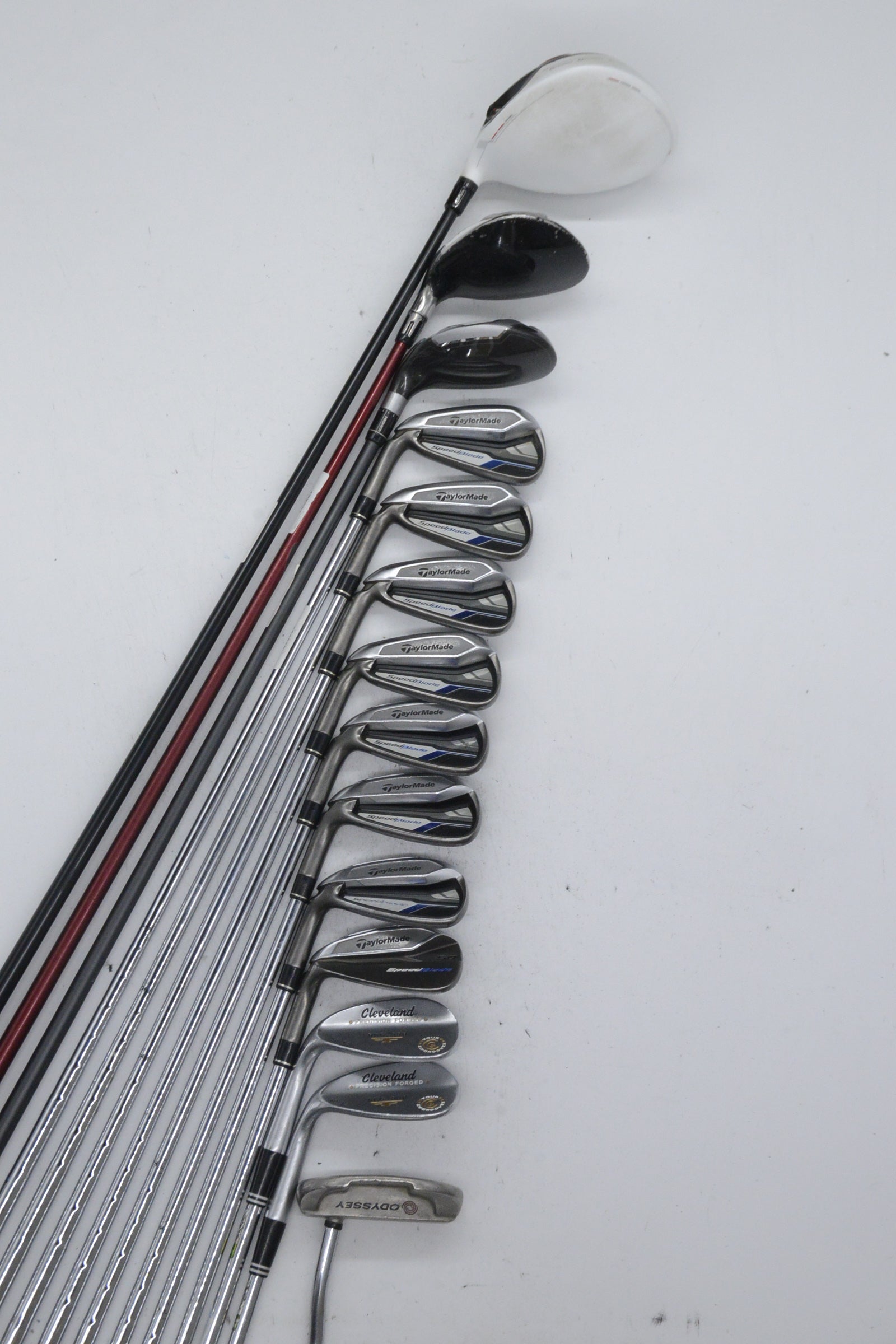 Lefty TaylorMade Speedblade Mixed Full Set R Flex +0.75"