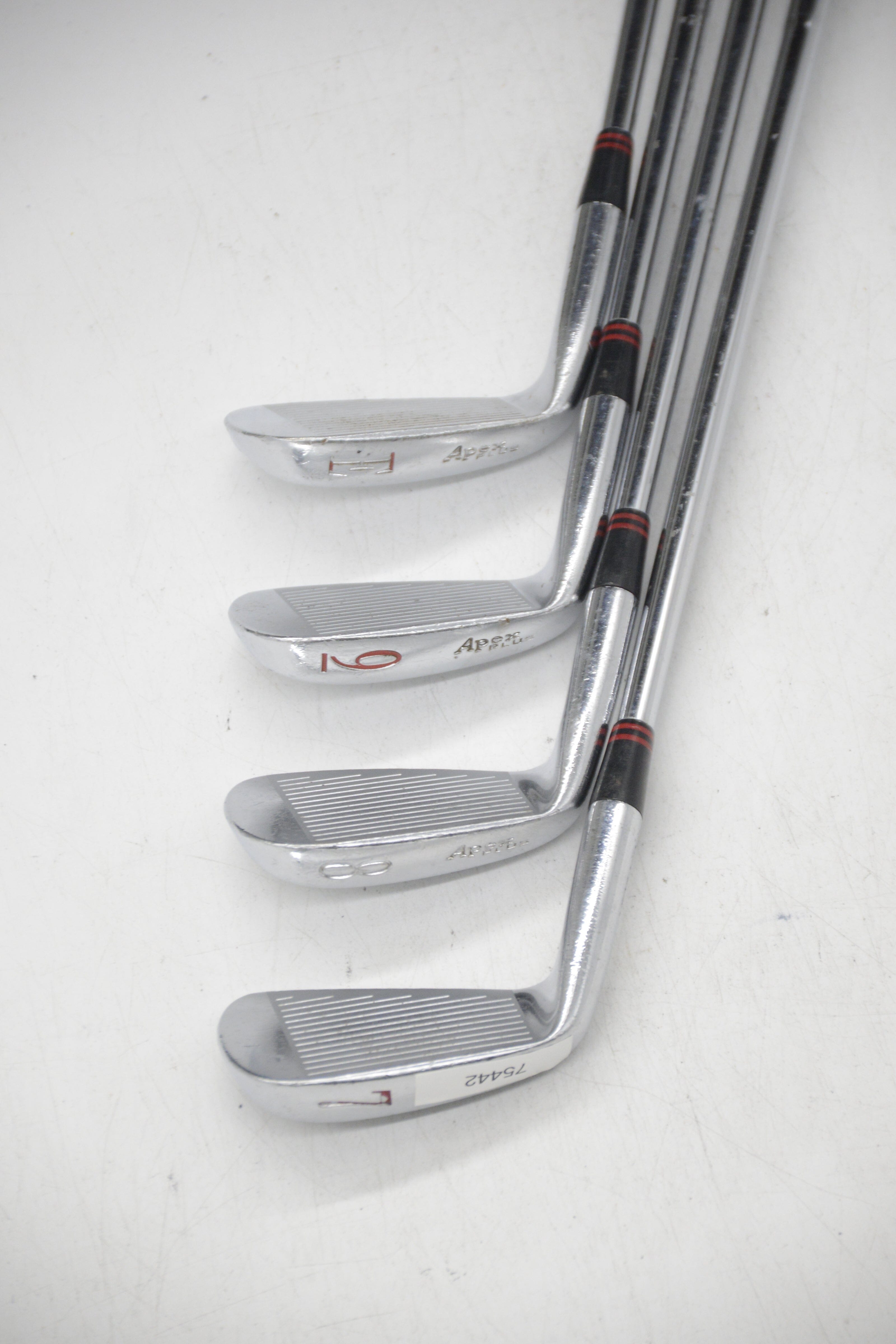 Ben Hogan Apex Plus 7-PW Iron Set S Flex +0.25" Golf Clubs GolfRoots 