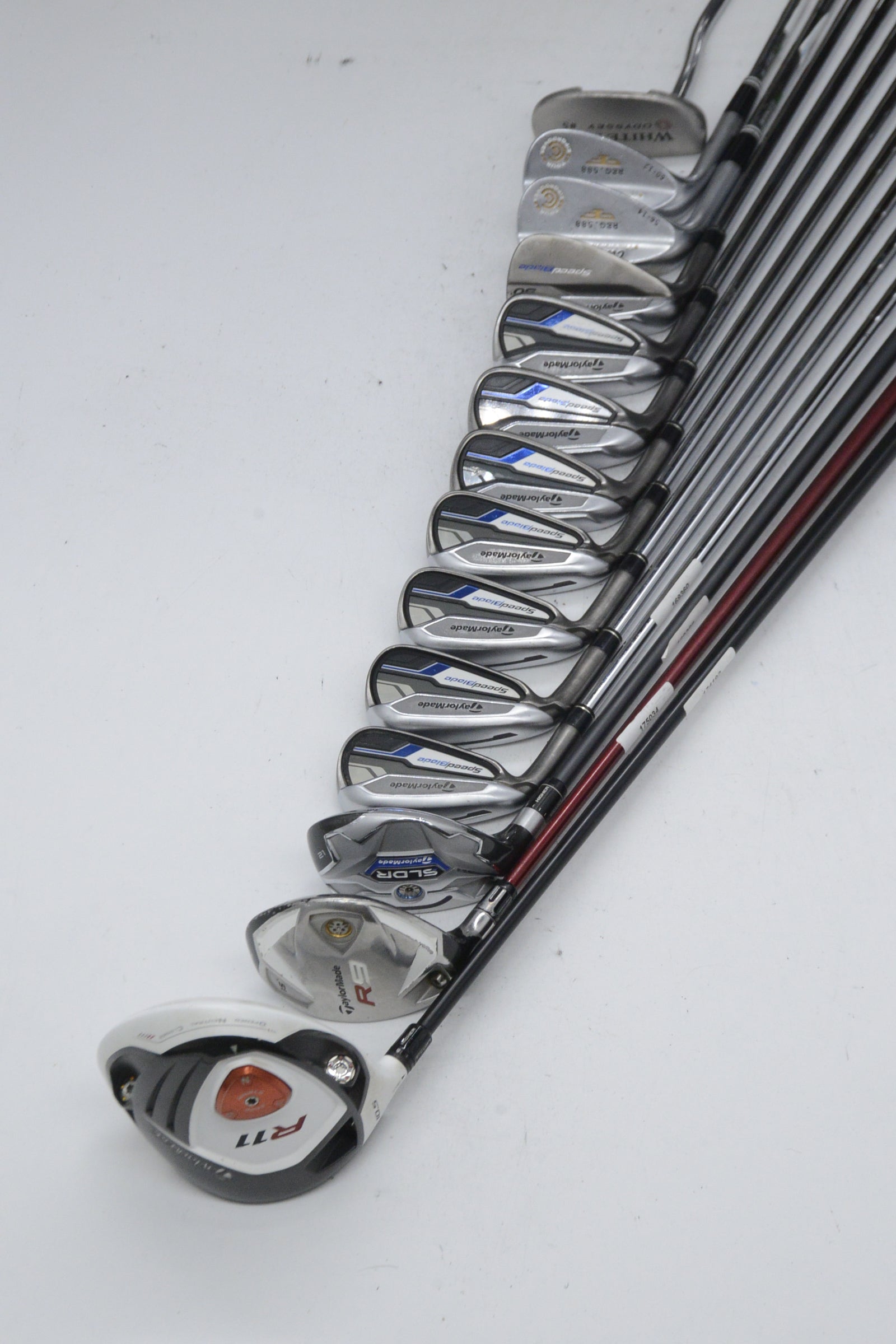 Lefty TaylorMade Speedblade Mixed Full Set R Flex +0.75"