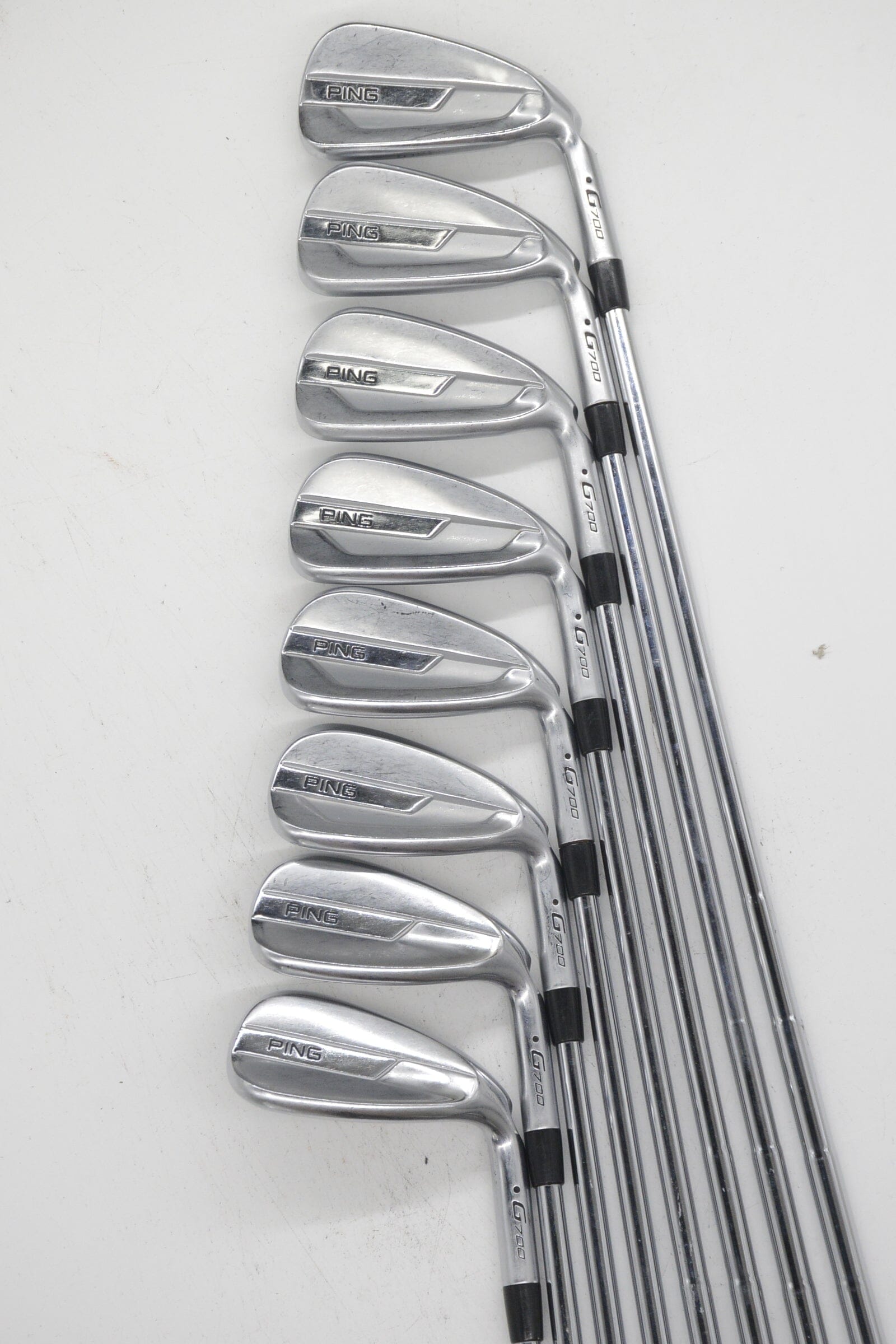 Ping G700 4-UW Iron Set S Flex +0.25" Golf Clubs GolfRoots 