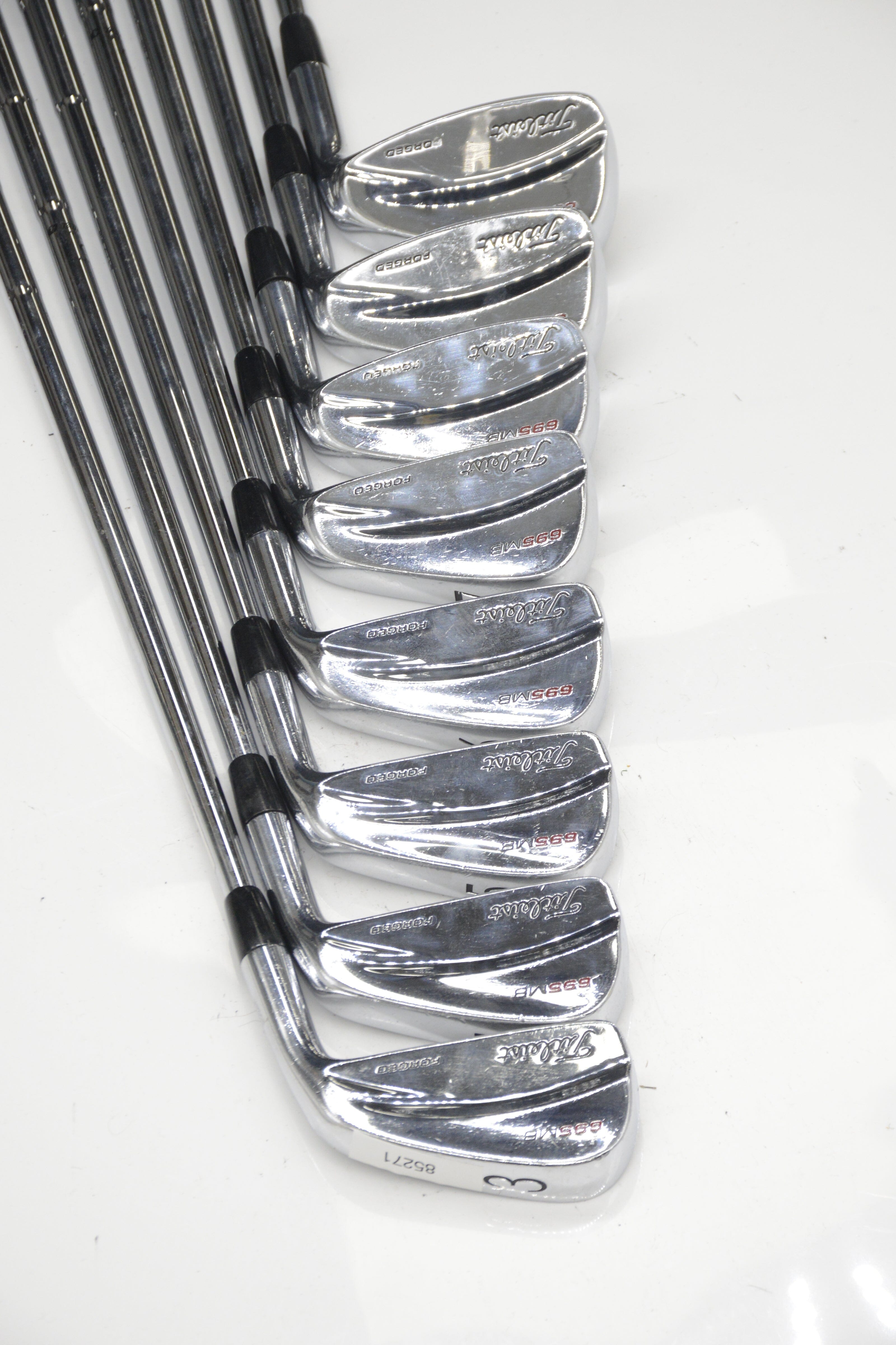 Titleist 695 MB Forged 3-PW Iron Set S Flex +0.75" Golf Clubs GolfRoots 