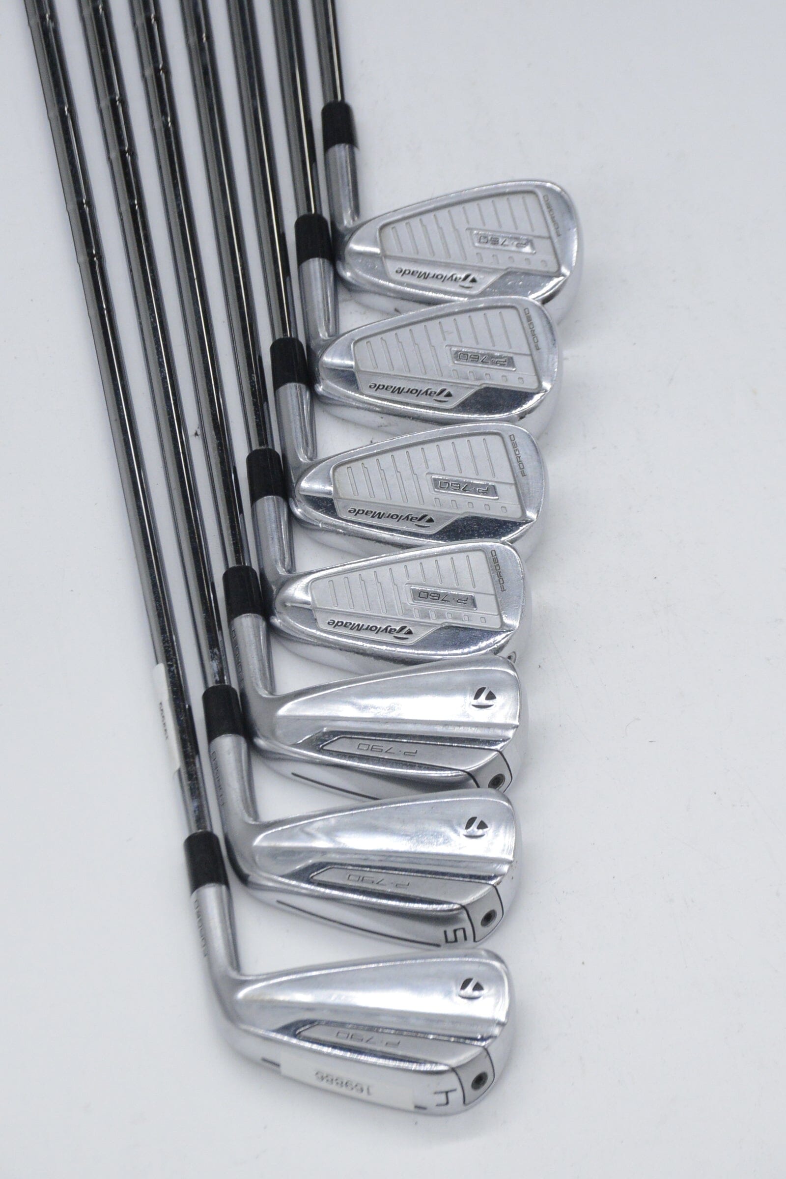 TaylorMade P790 2019/P760 Combo 4-PW Iron Set S Flex +0.25" Golf Clubs GolfRoots 