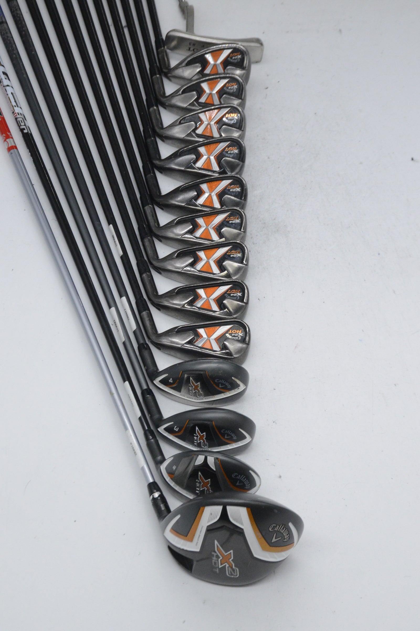 Callaway X-24 Hot Mixed Full Set S Flex +0.25"