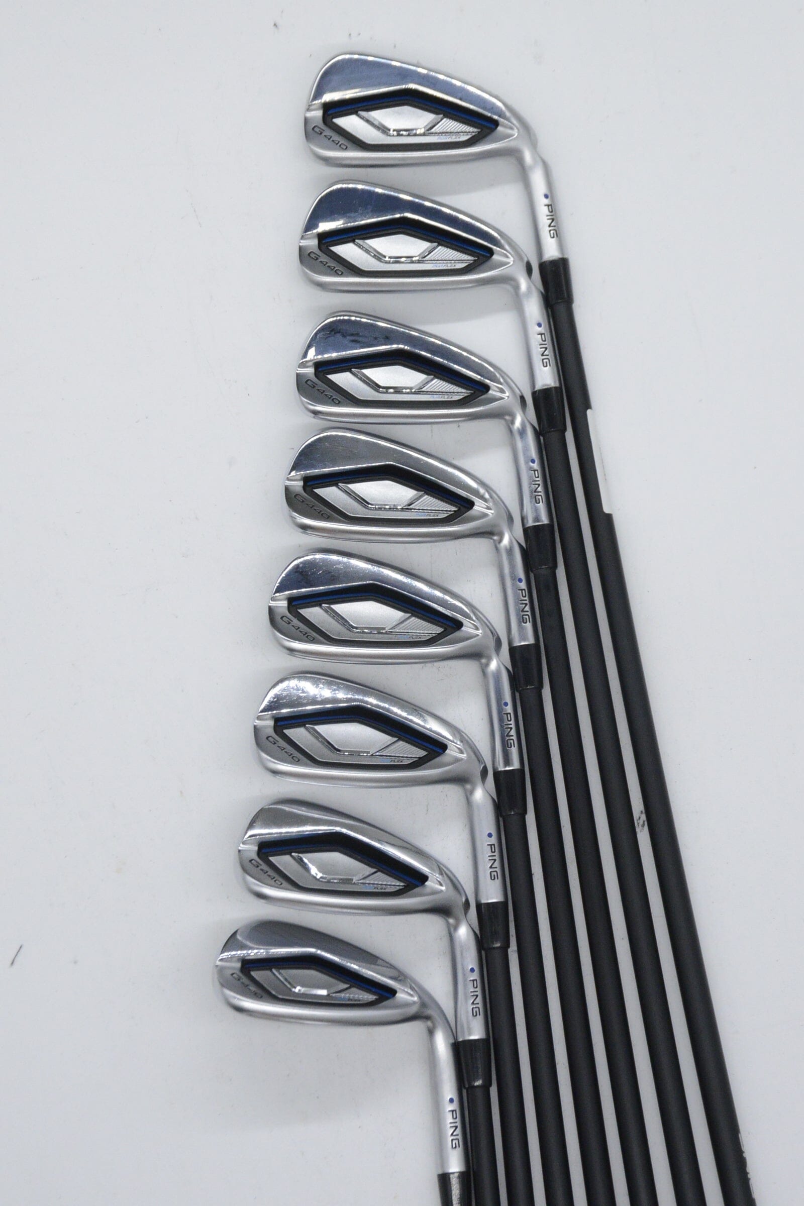 Ping G440 5-UW, LW Iron Set R Flex -0.25" Golf Clubs GolfRoots 
