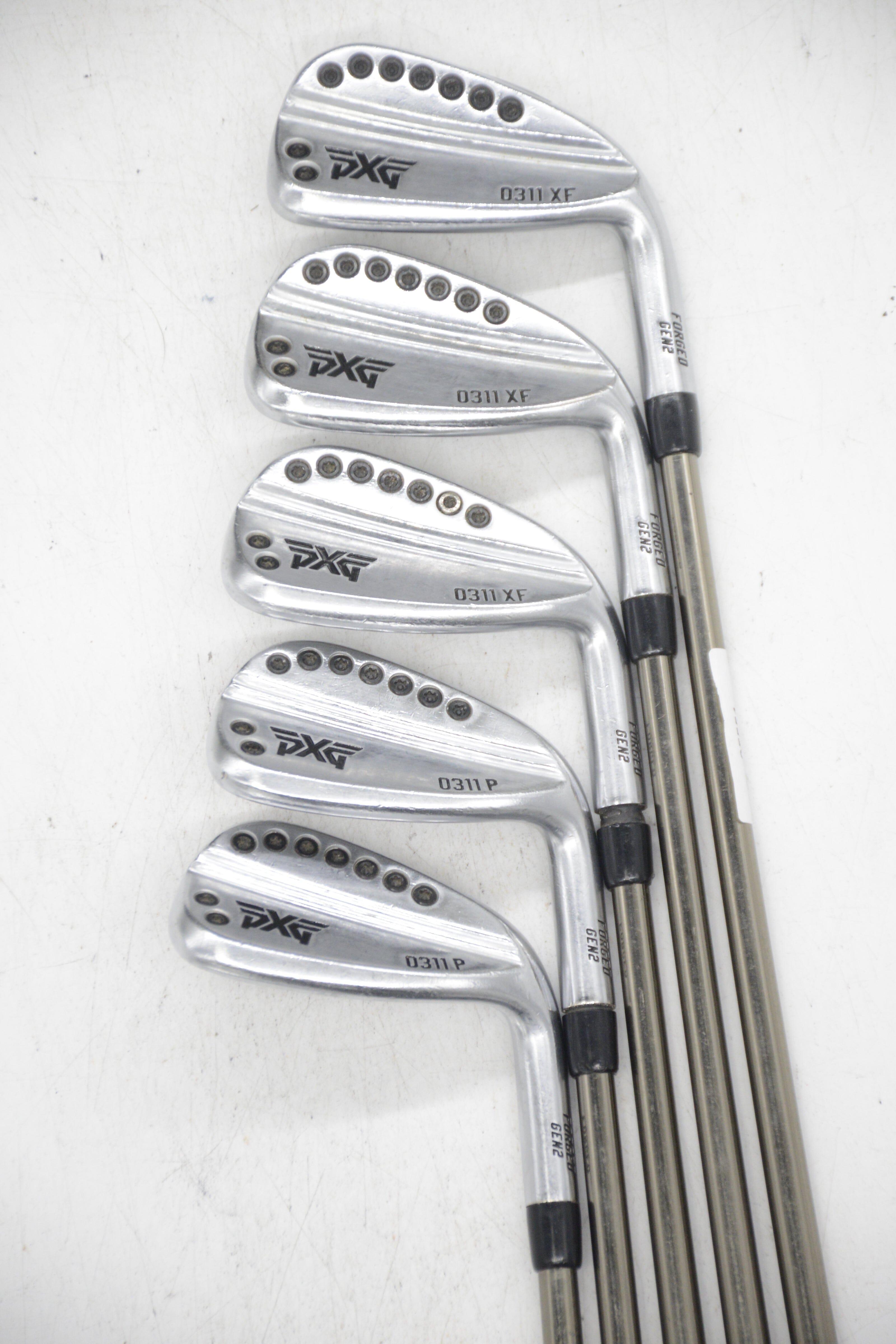 PXG 0311XF Gen 2 7-GW Iron Set R Flex -1" Golf Clubs GolfRoots 