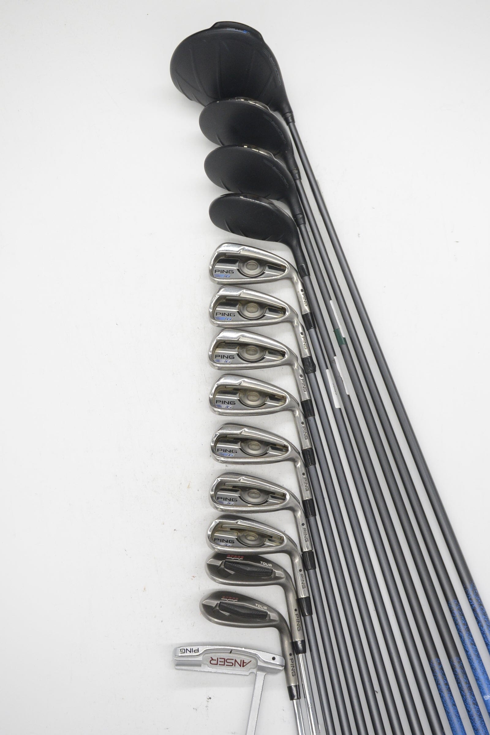 Ping G Mixed Full Set R Flex -0.25" Golf Clubs GolfRoots 