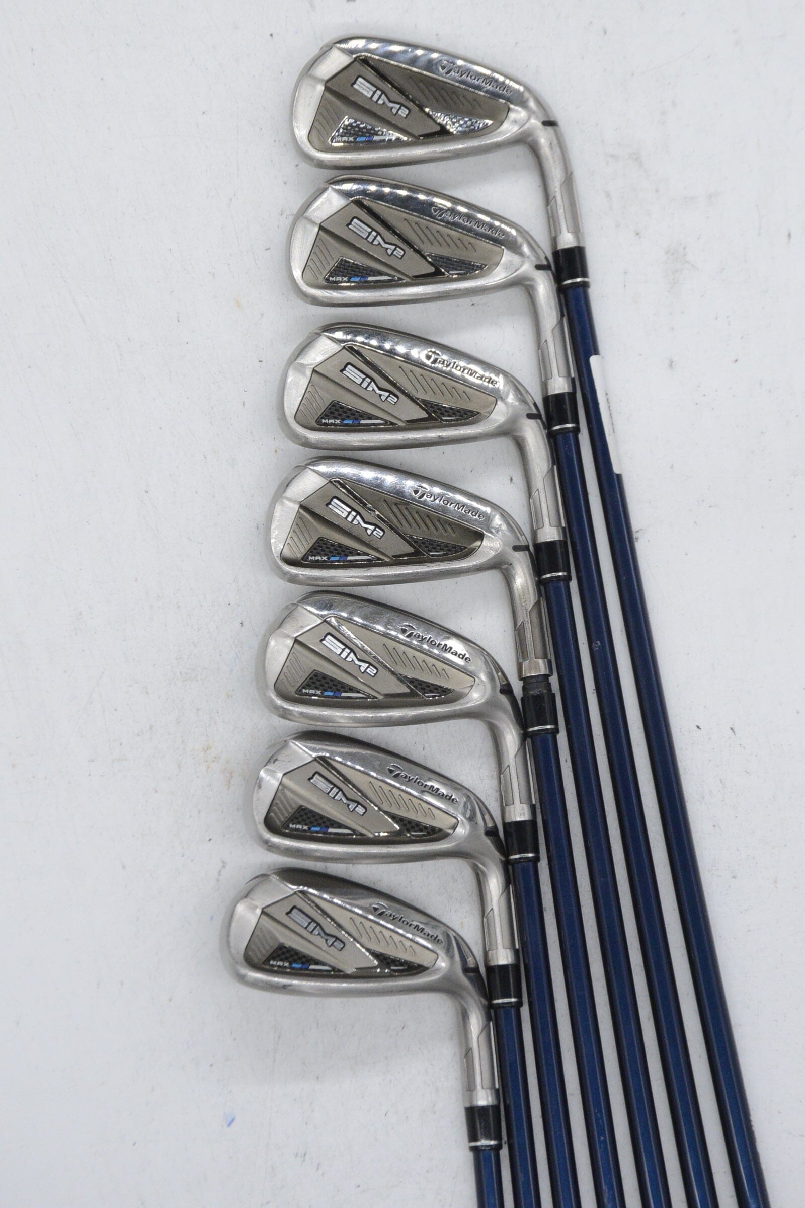 TaylorMade SIM2 Max 4-PW Iron Set S Flex +0.25" Golf Clubs GolfRoots 