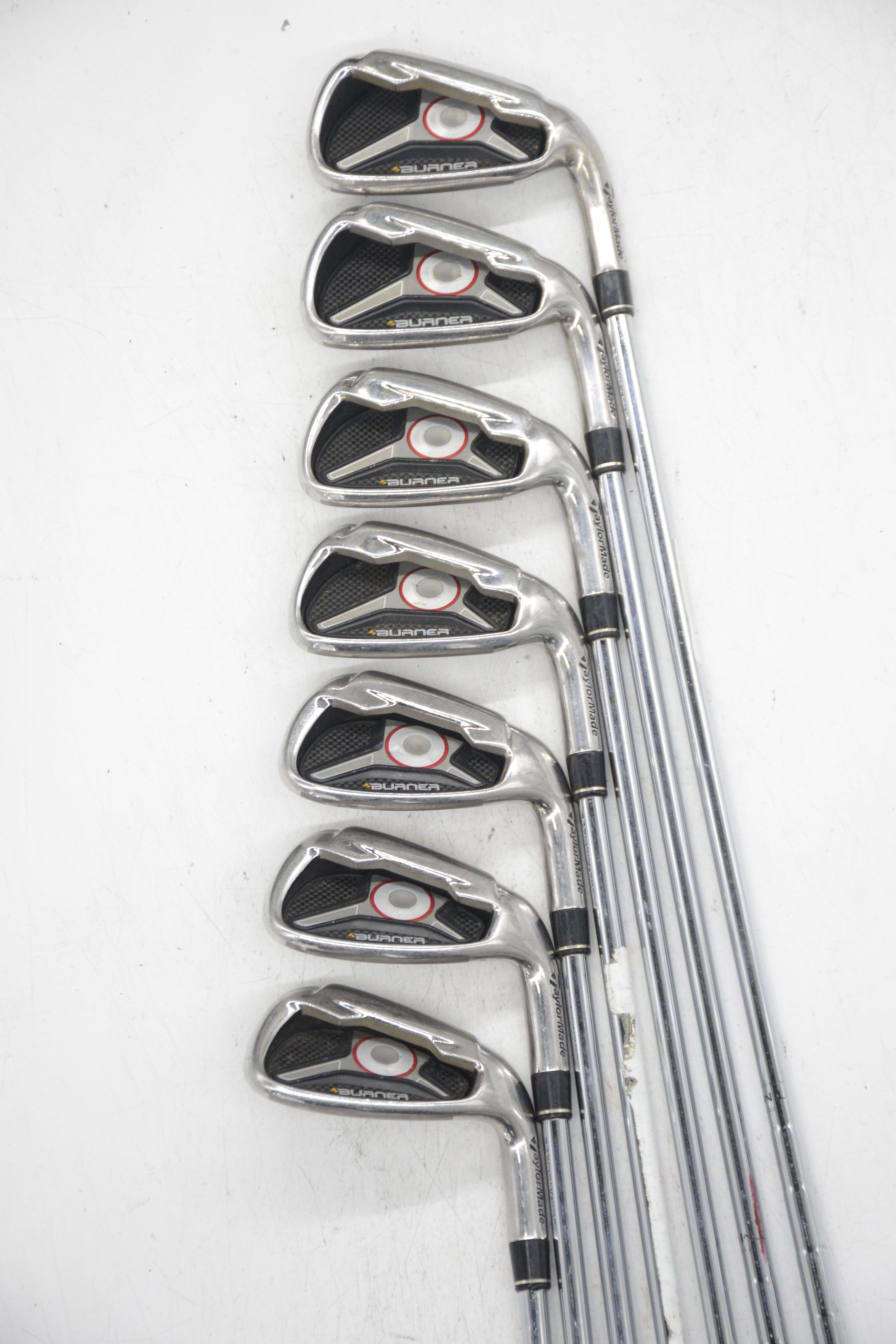 TaylorMade Burner 1.0 4-PW Iron Set Uniflex +0.25" Golf Clubs GolfRoots 