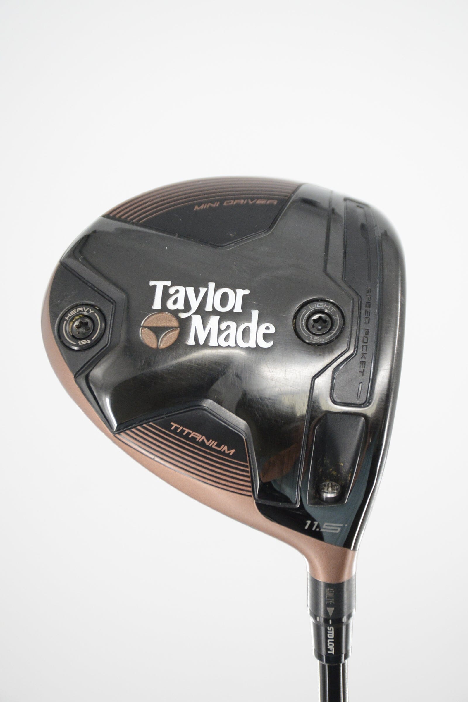 TaylorMade BRNR Mini Copper 11.5 Degree Driver R Flex 43.5" Golf Clubs GolfRoots 