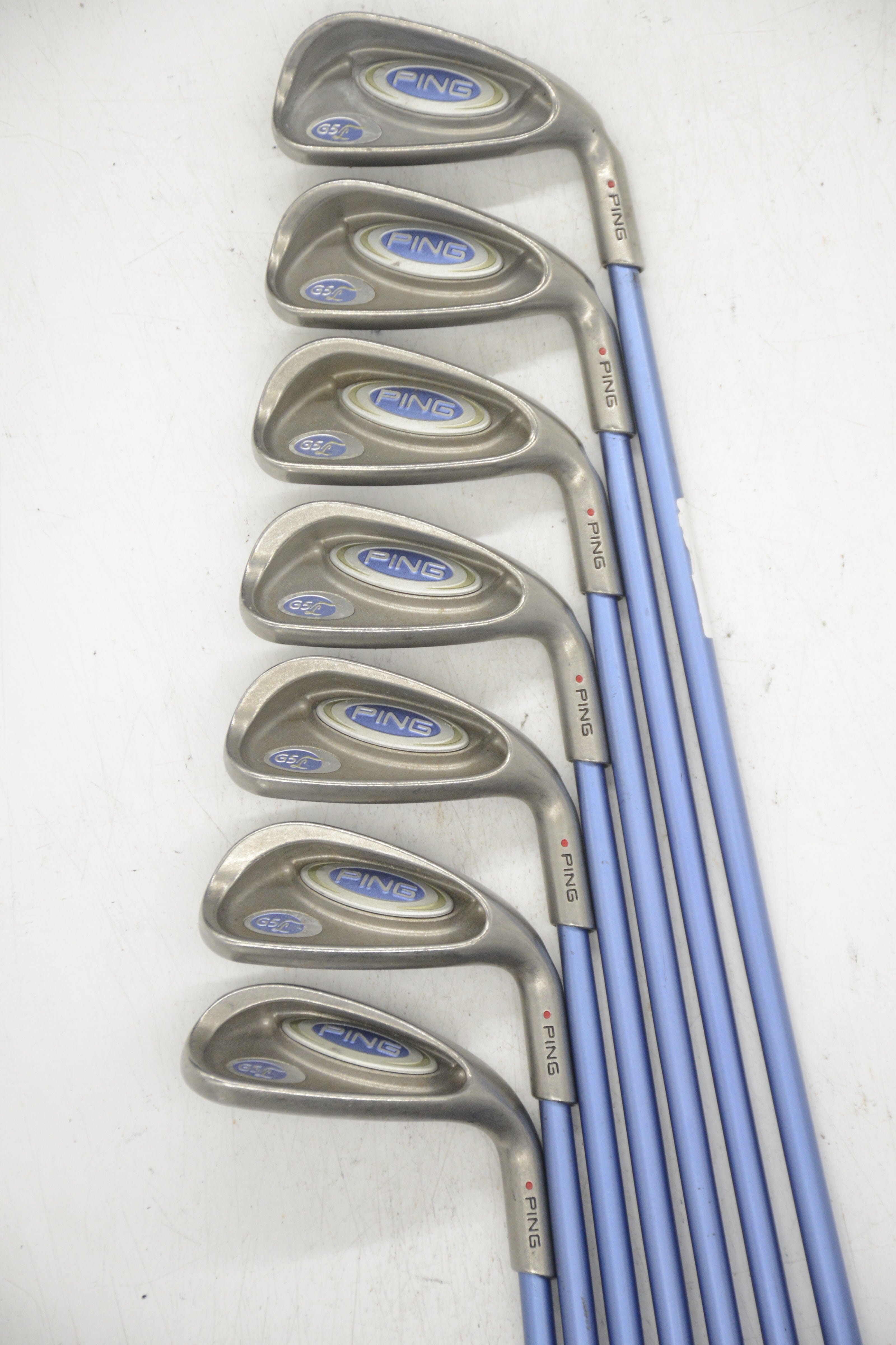 Women's Ping G5 5-PW, SW Iron Set W Flex -0.25" Golf Clubs GolfRoots 