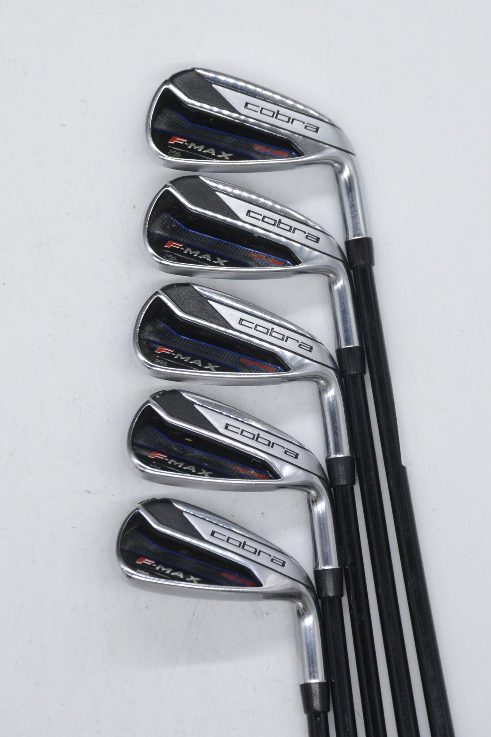 Cobra F-Max One Length 6-PW Iron Set R Flex -0.5" Golf Clubs GolfRoots 