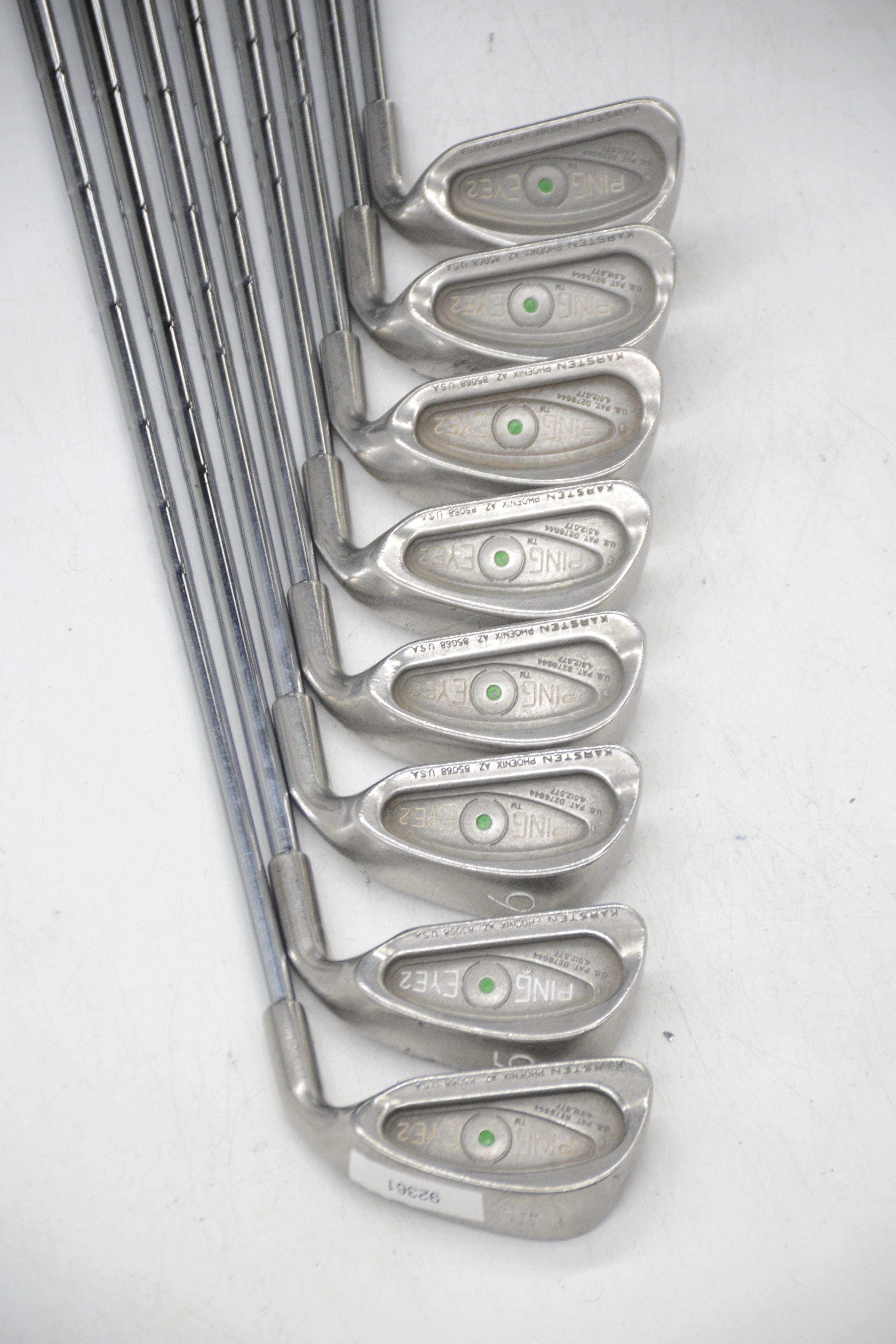 Ping Eye 2 4-PW, SW Iron Set S Flex Std Length Golf Clubs GolfRoots 