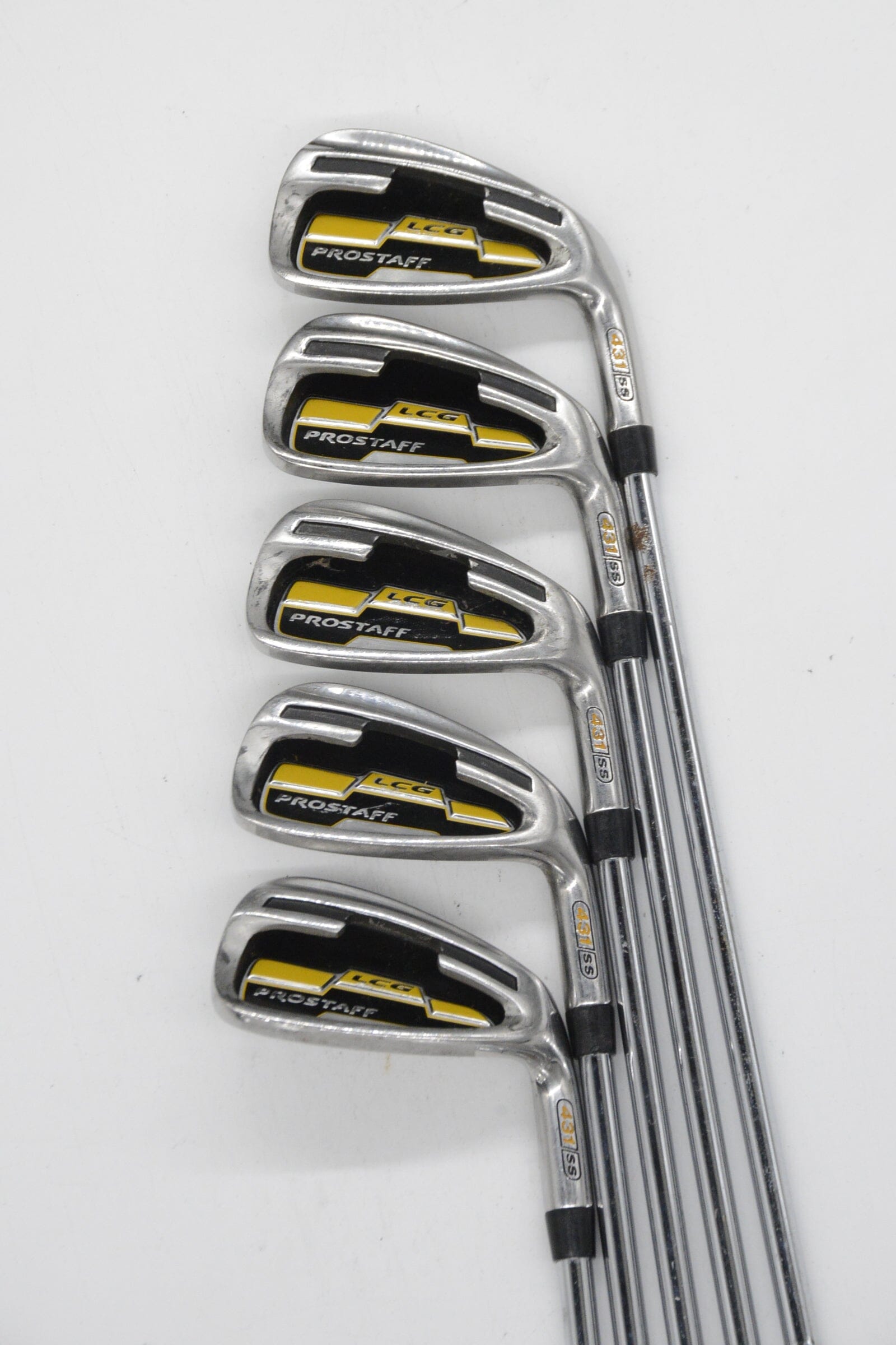 Wilson LCG Prostaff 431 SS 5-8, PW Iron Set R Flex -0.25" Golf Clubs GolfRoots 