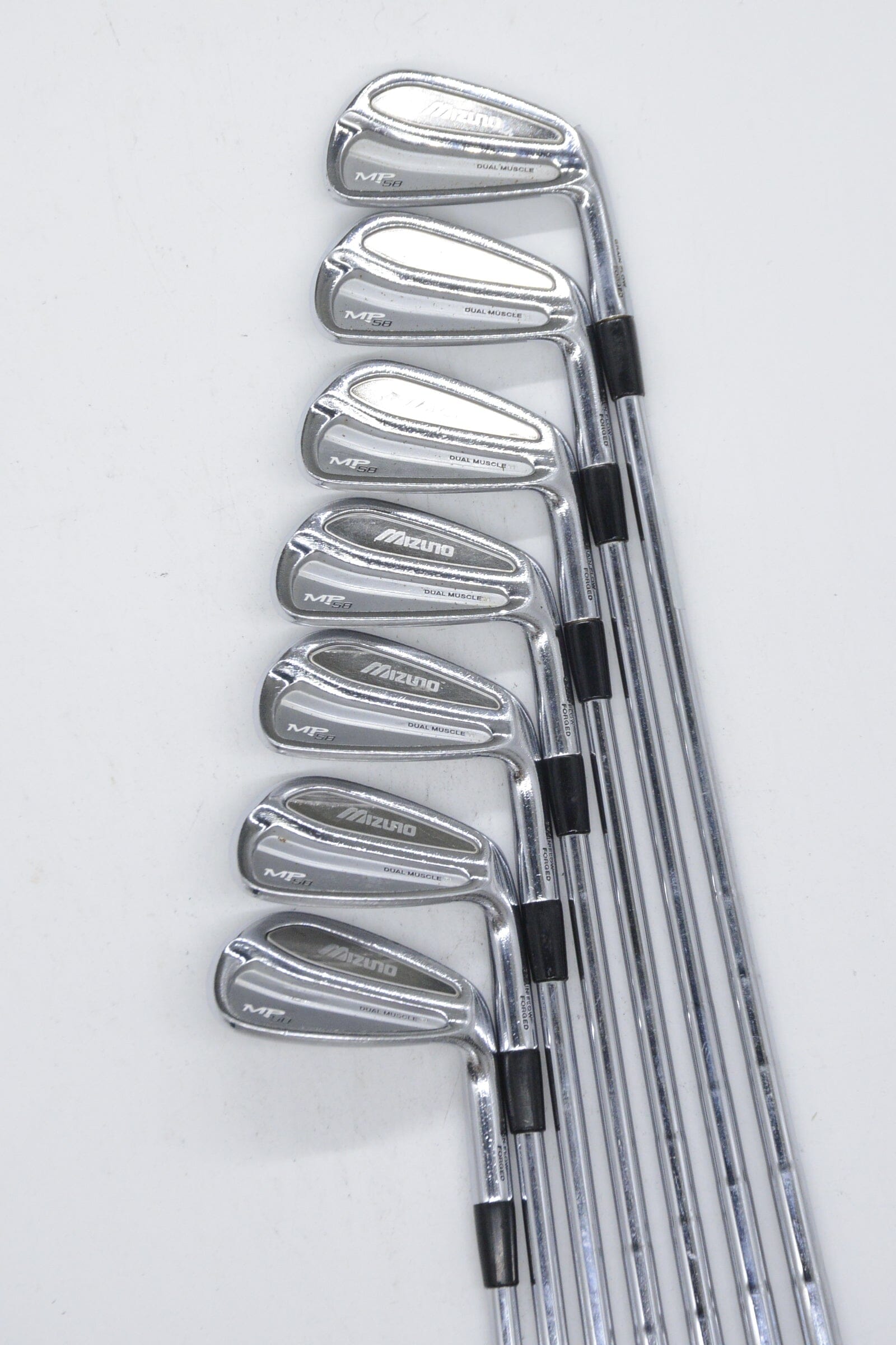 Mizuno MP-58 4-PW Iron Set X Flex Std Length Golf Clubs GolfRoots 